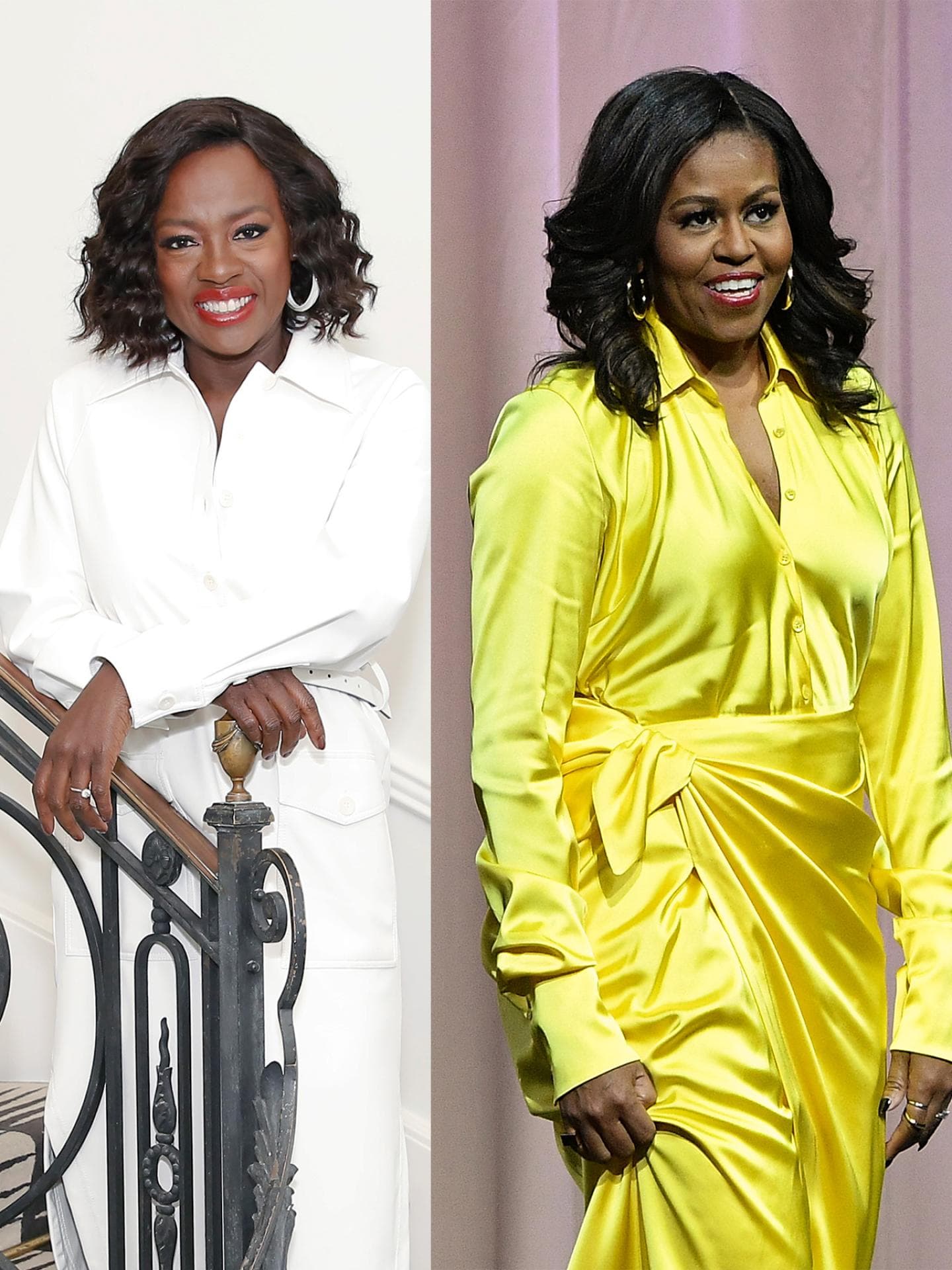 Michelle Obama und Viola Davis