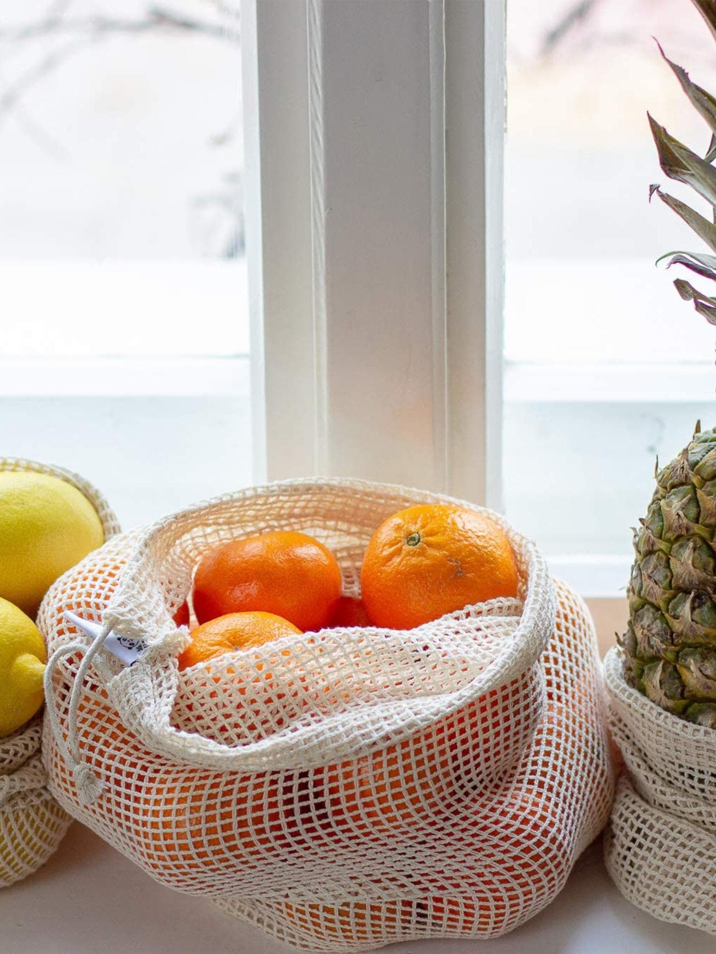 Wiederverwendbare Obst- und Gemüsebeutel