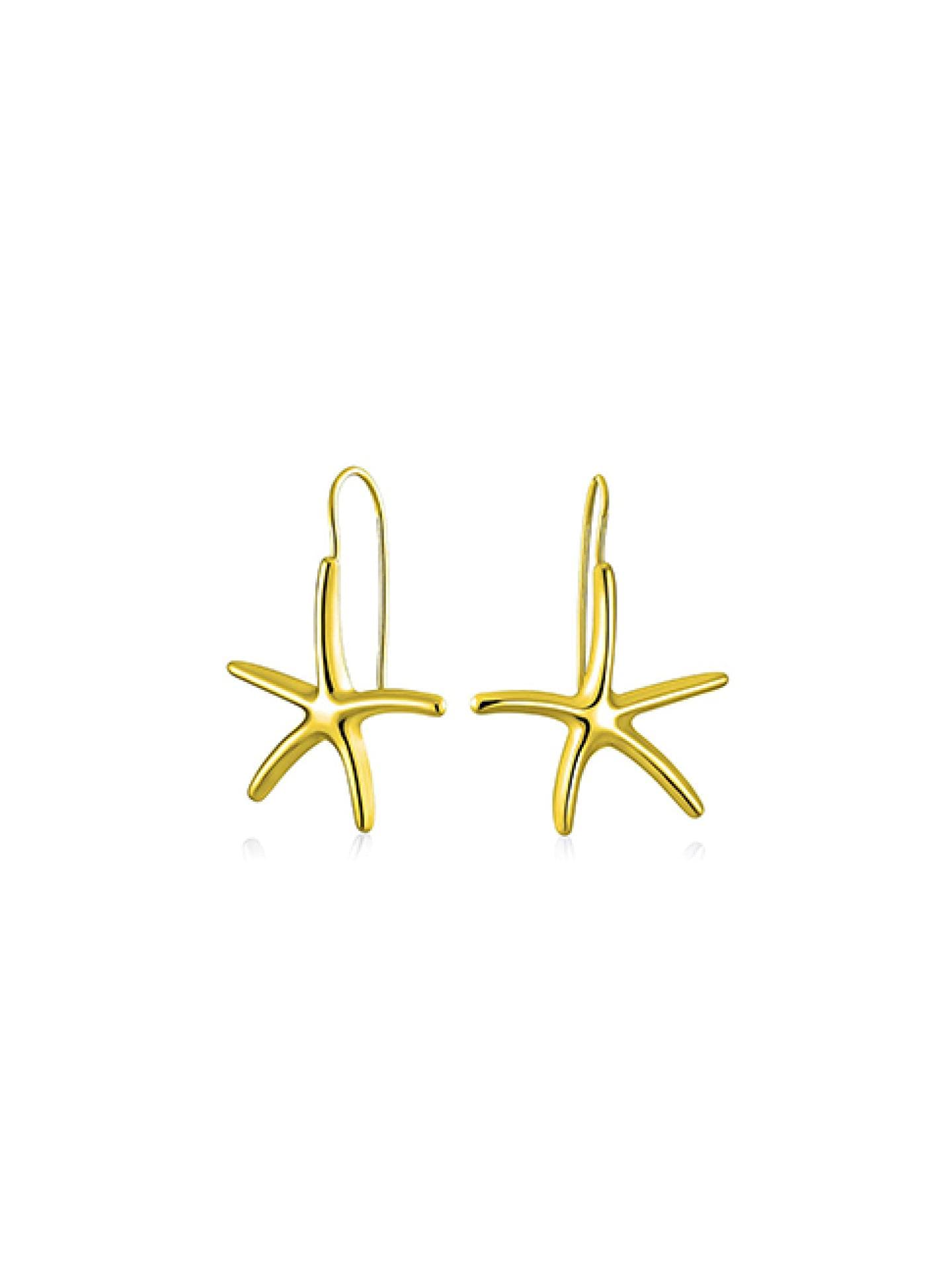 Ohrringe gold Seesterne