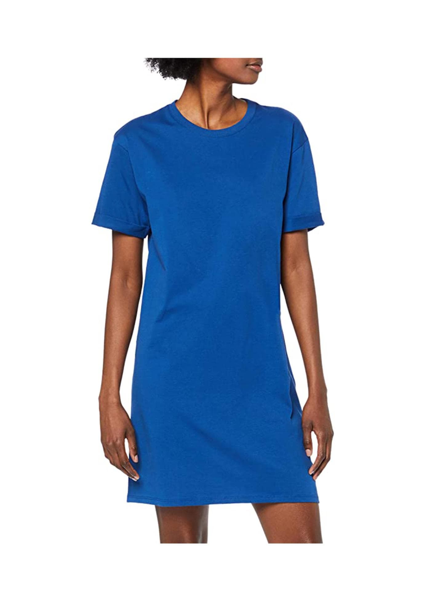 T-Shirt-Dress in Königsblau