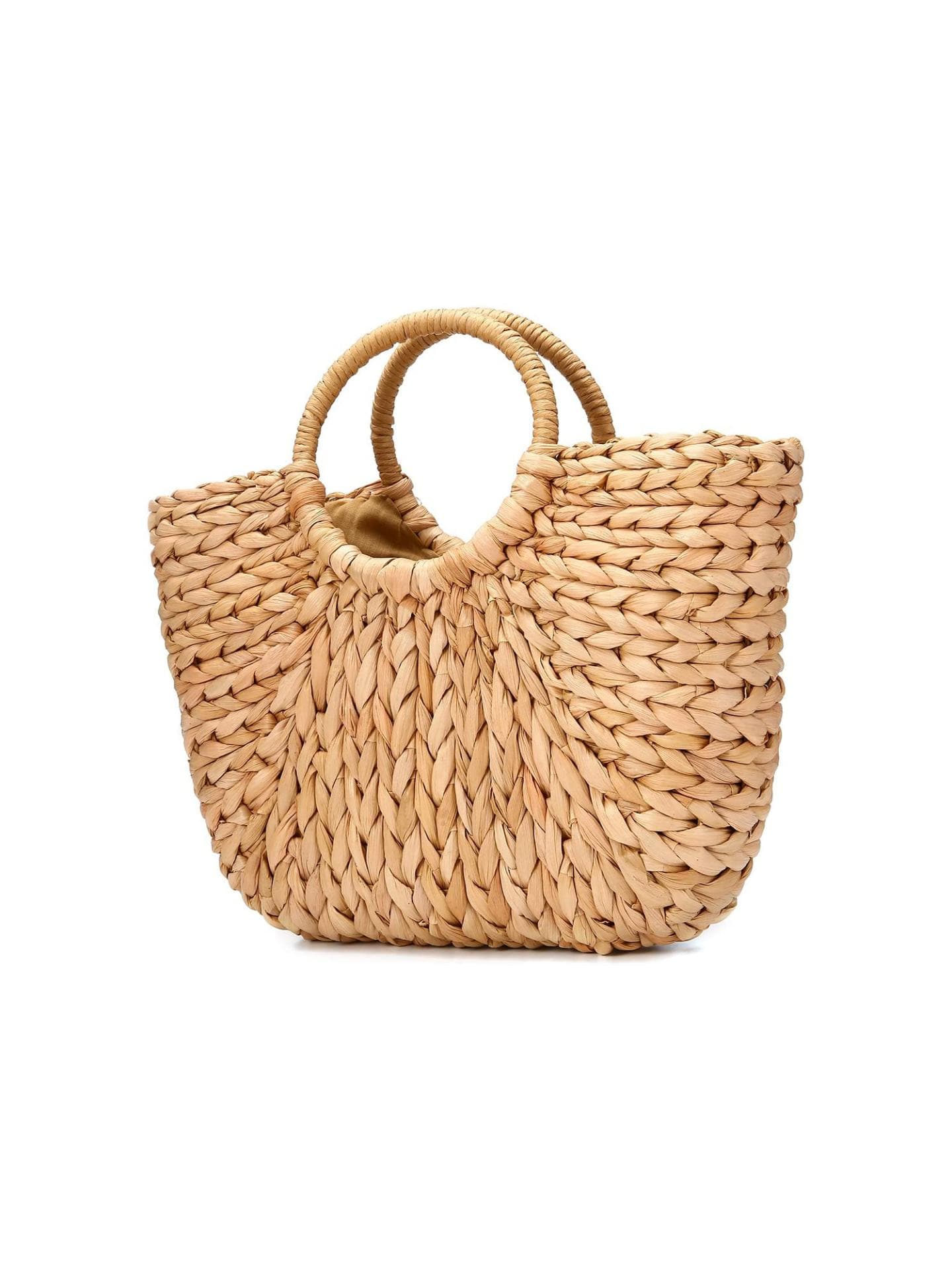 Henkeltasche aus geflochtenem Stroh
