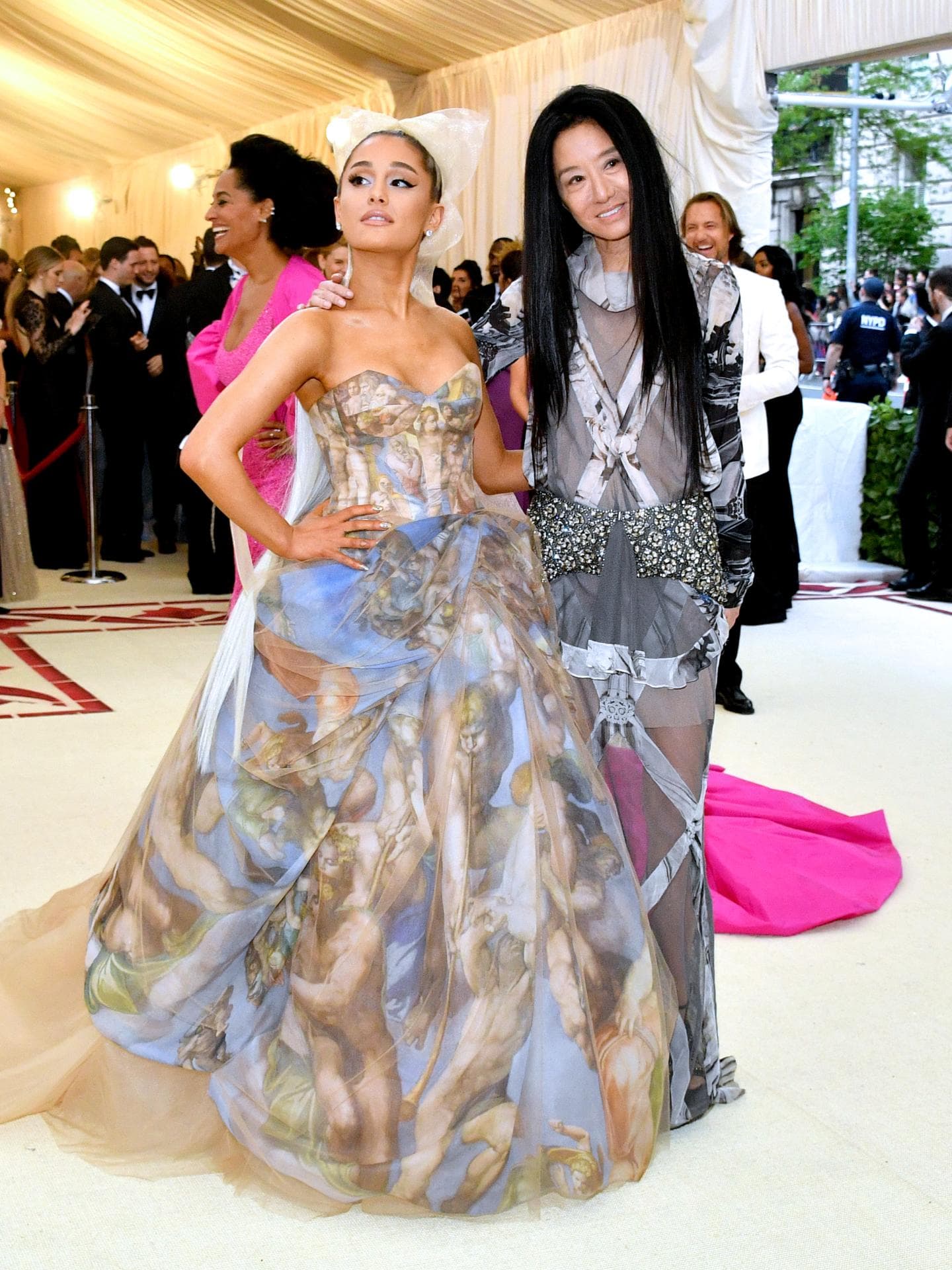 Vera Wang und Ariana Grande