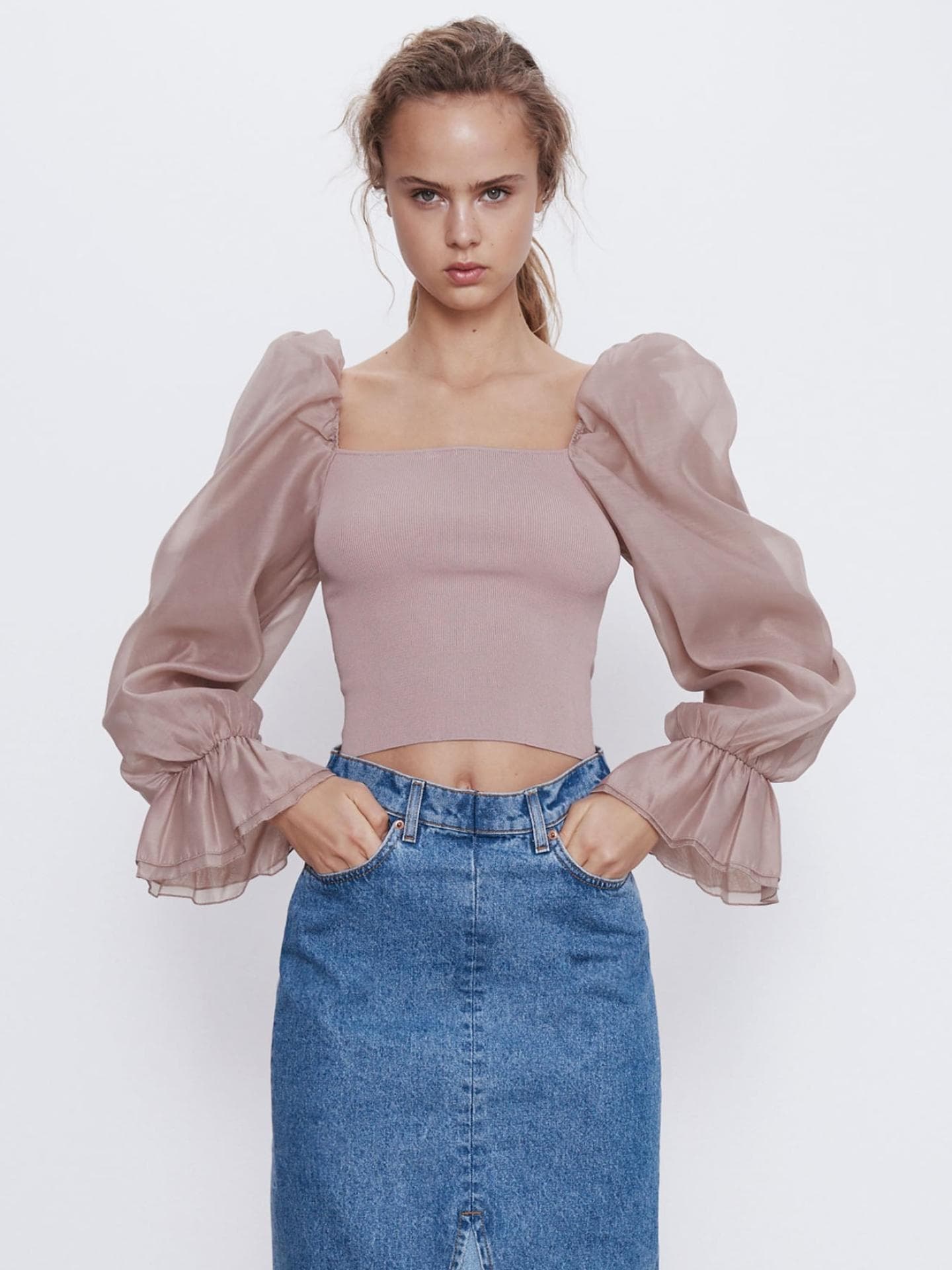 Bluse von Zara