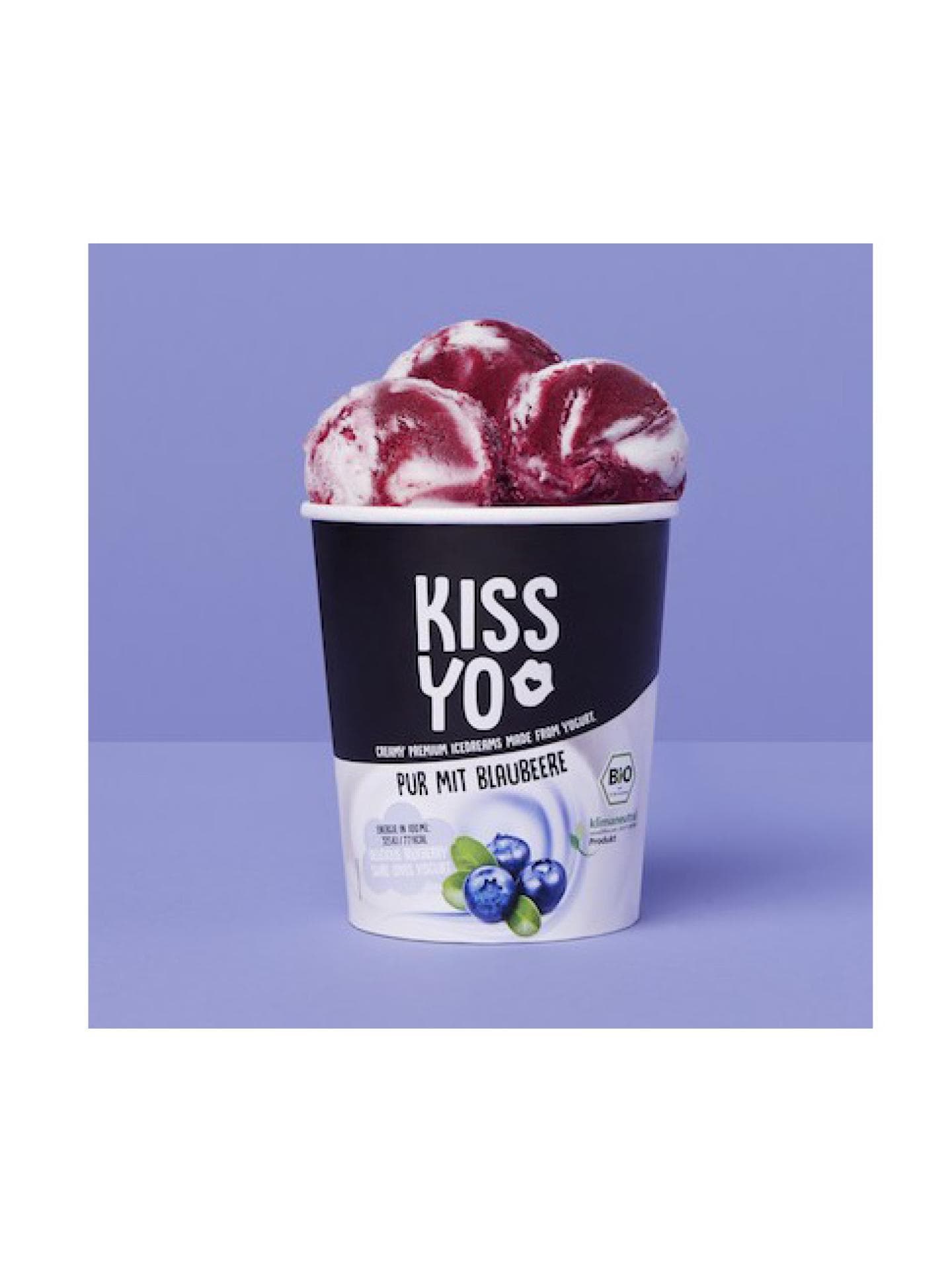 Kissyo Joghurteis Blaubeere