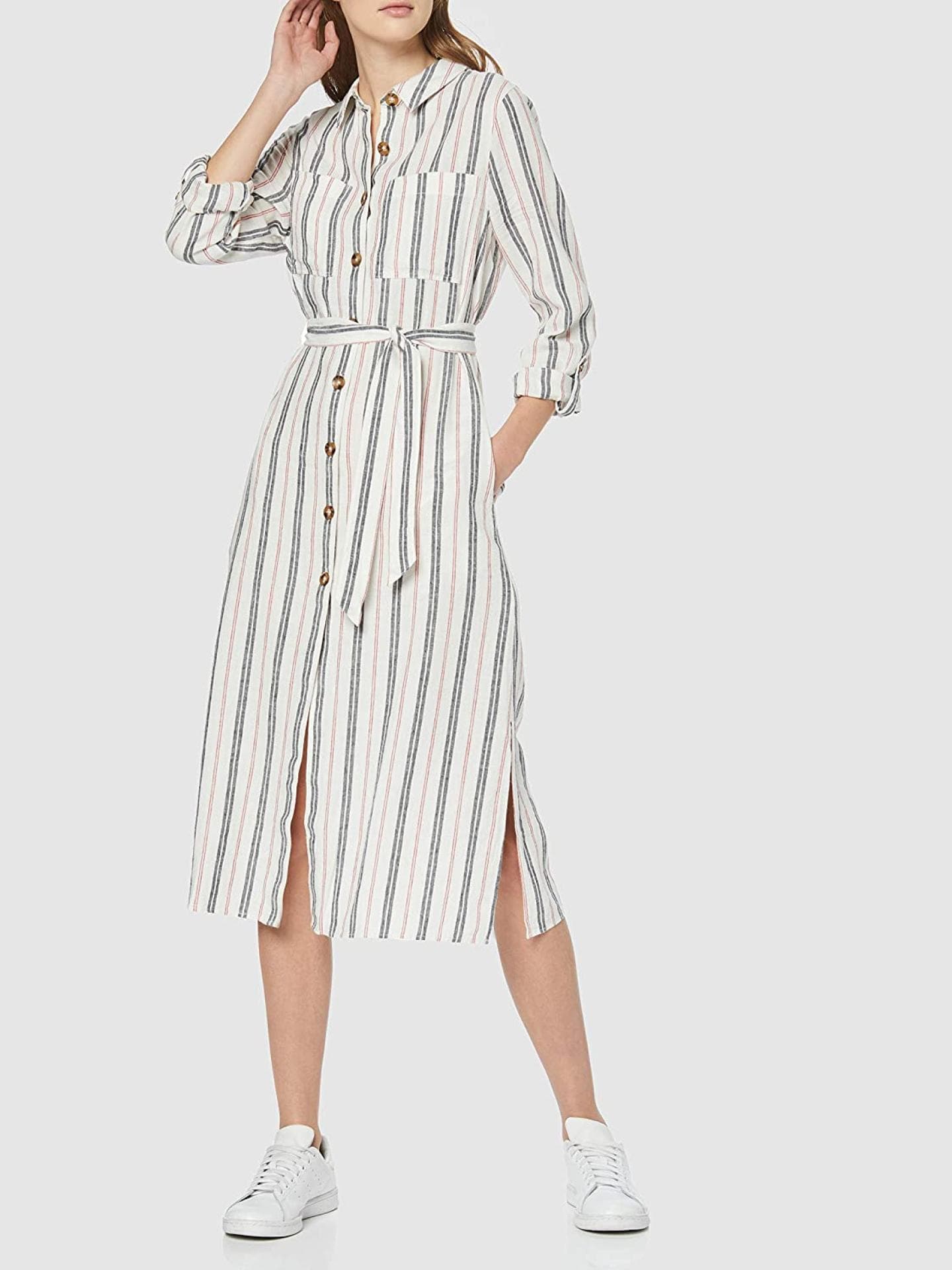 Kleid mit Knopfleiste