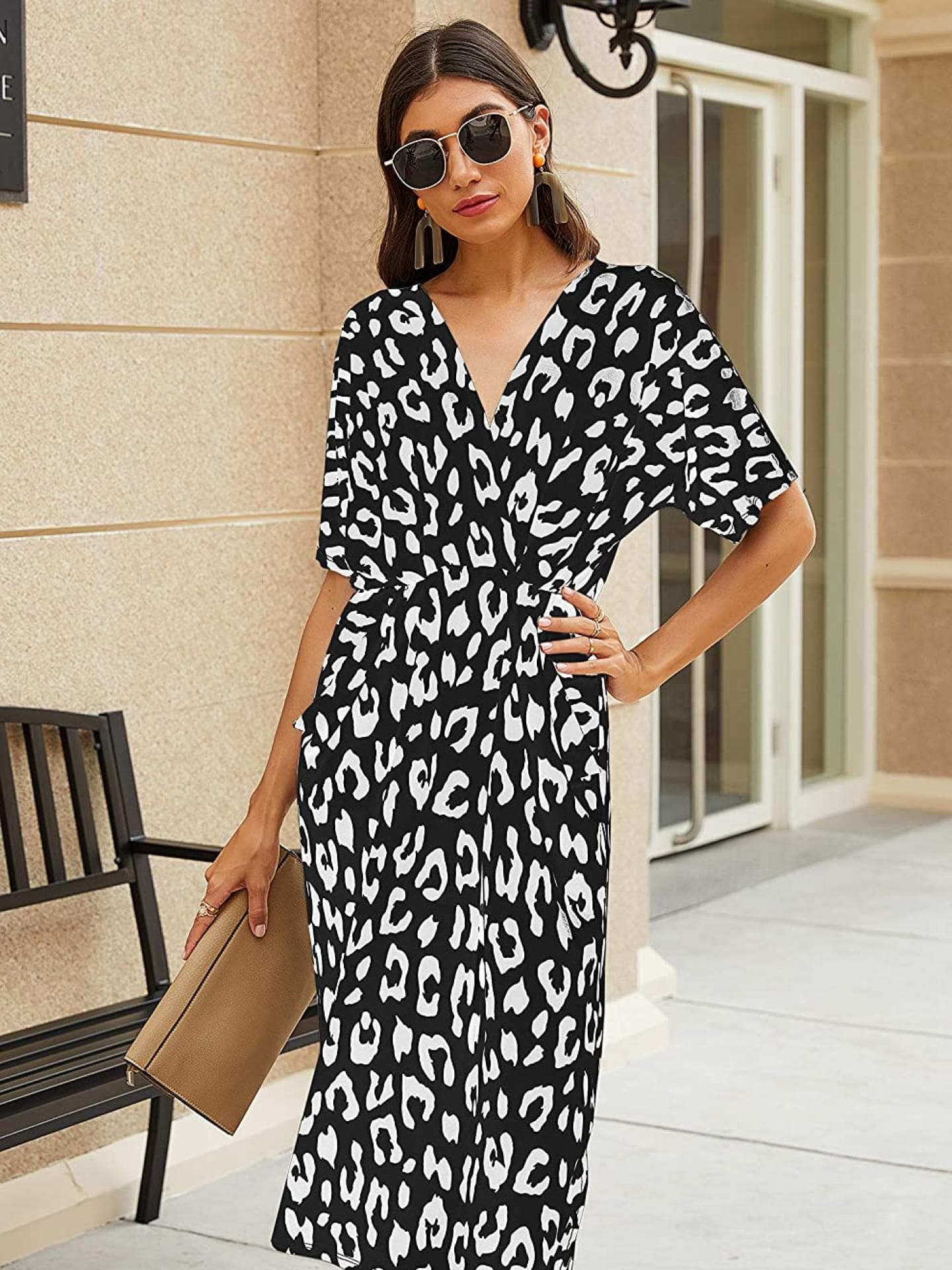 Kleid Puffärmel