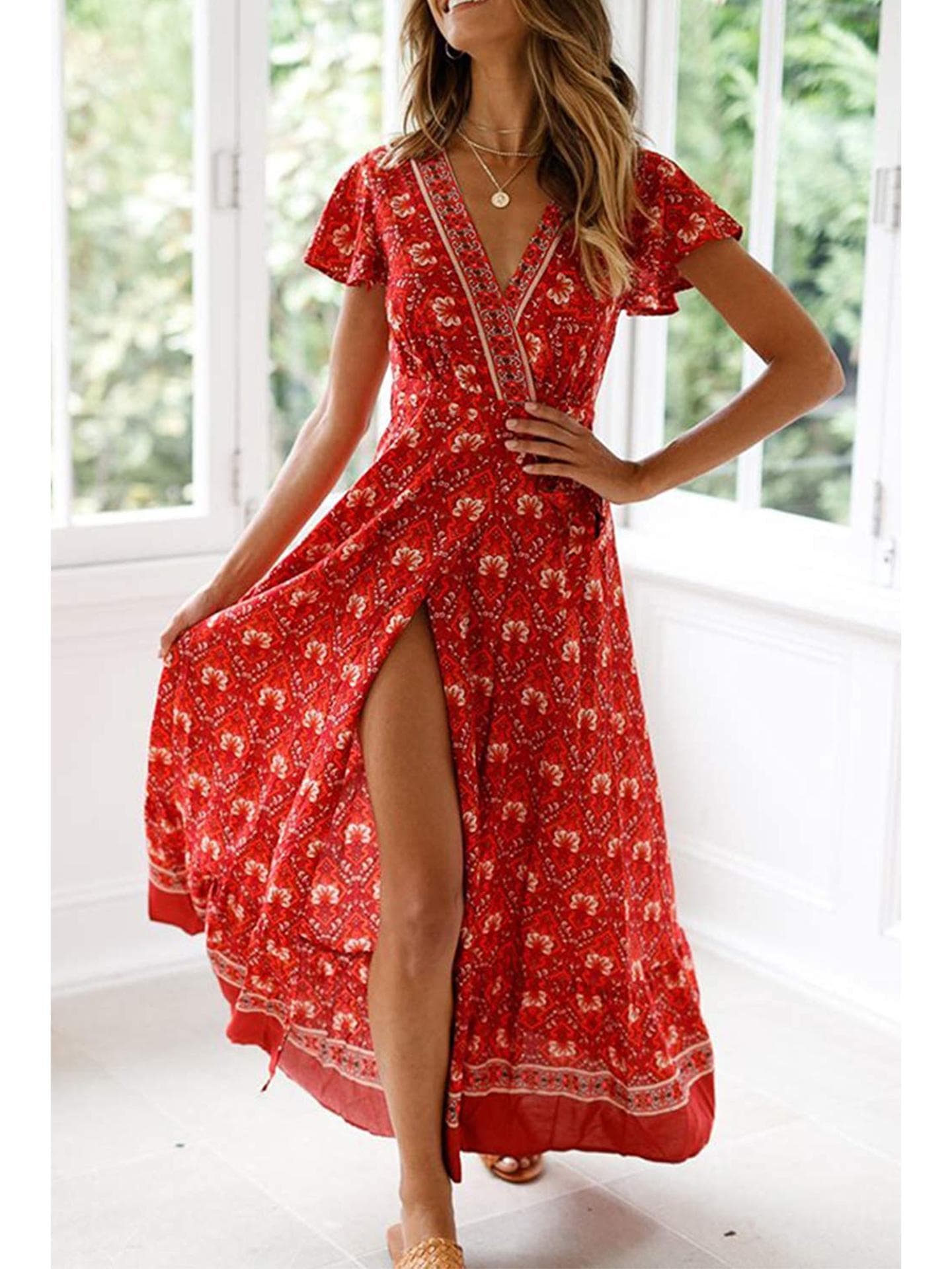 Rotes Kleid