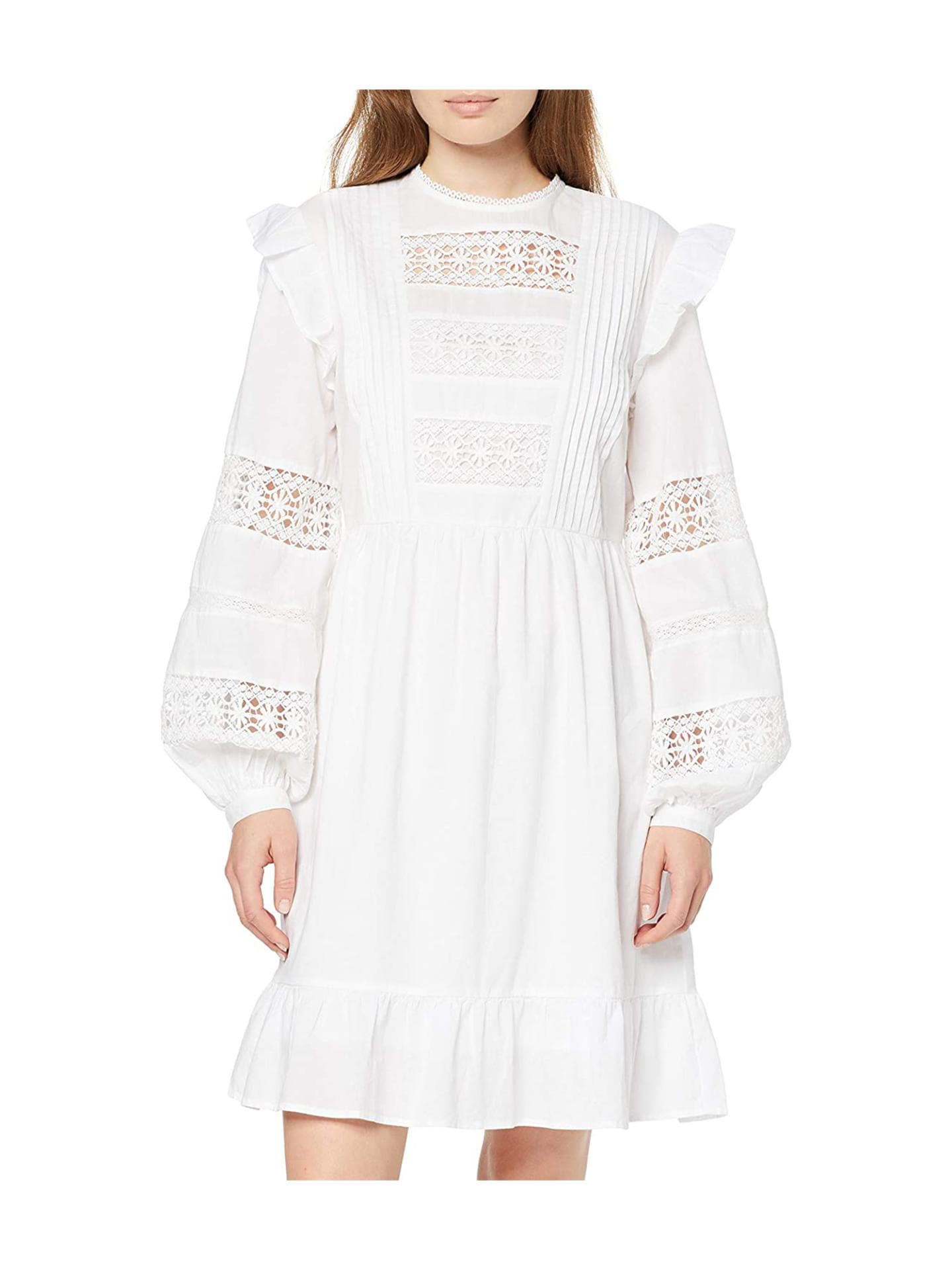 Weißes Kleid
