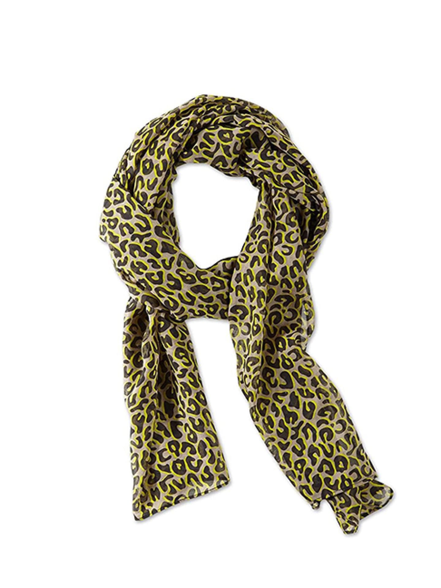 Leoparden Muster Schal s.Oliver