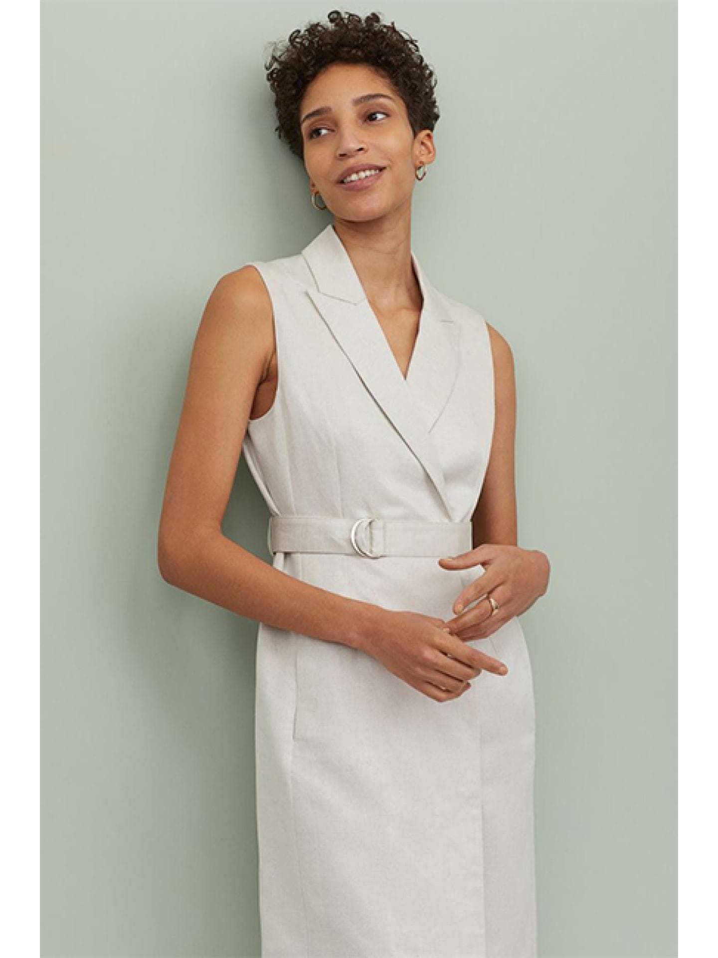Blazerkleid weiß
