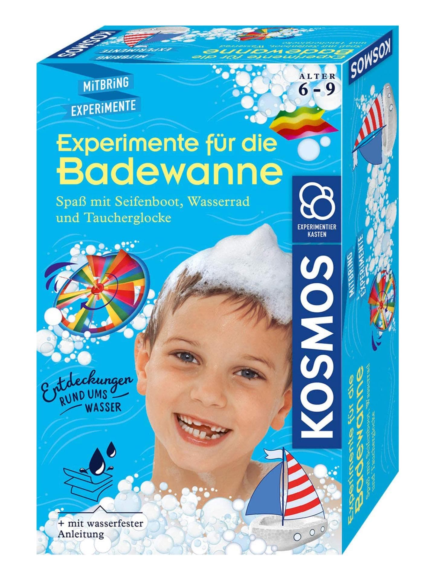 Experimente für die Badewanne