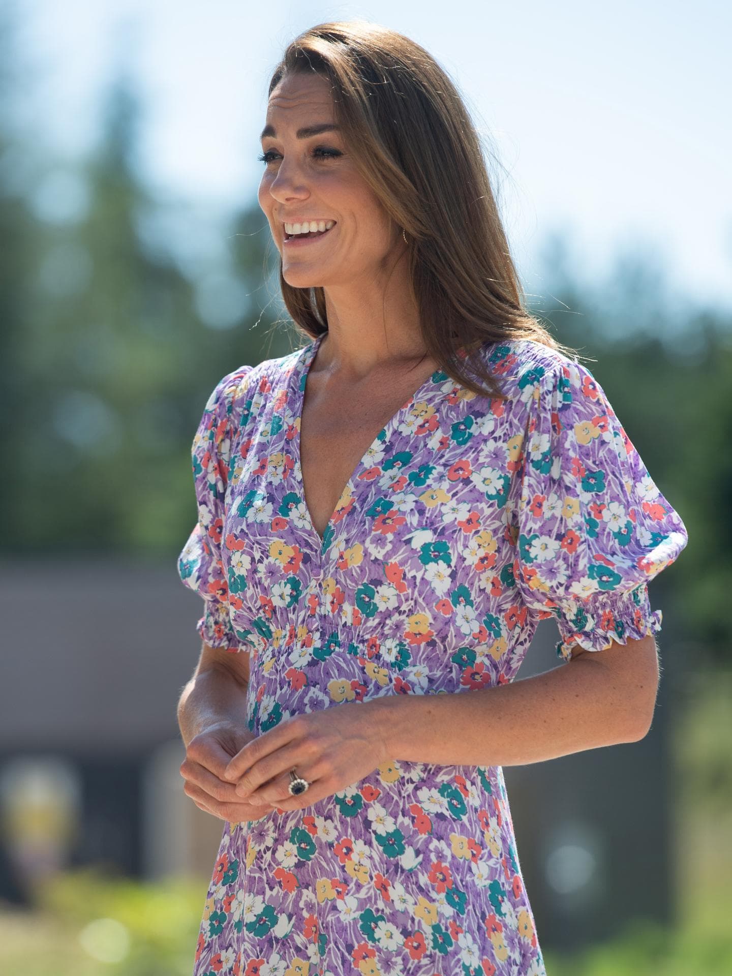 Herzogin Kate im Sommerkleid