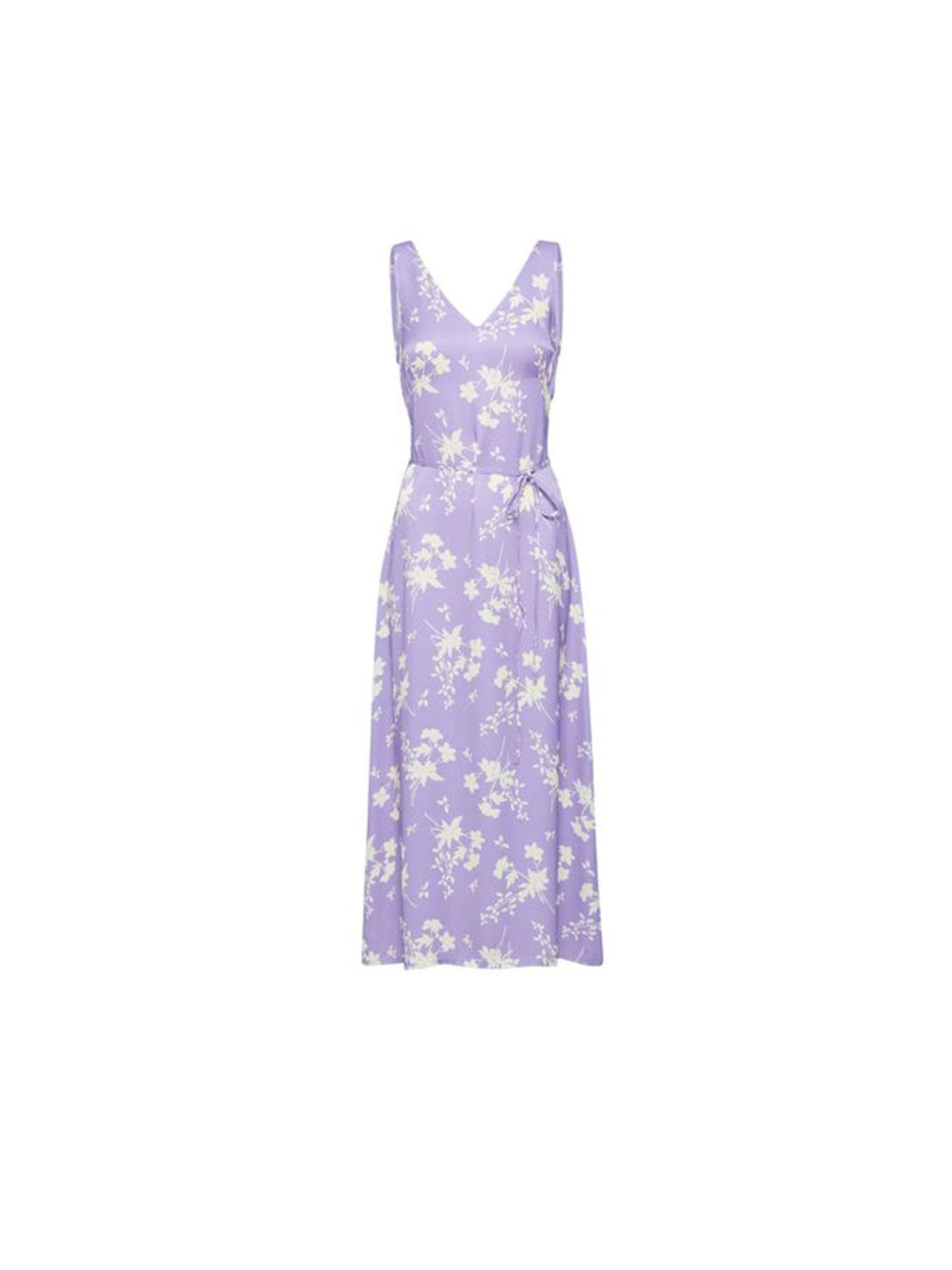 Maxikleid in Flieder