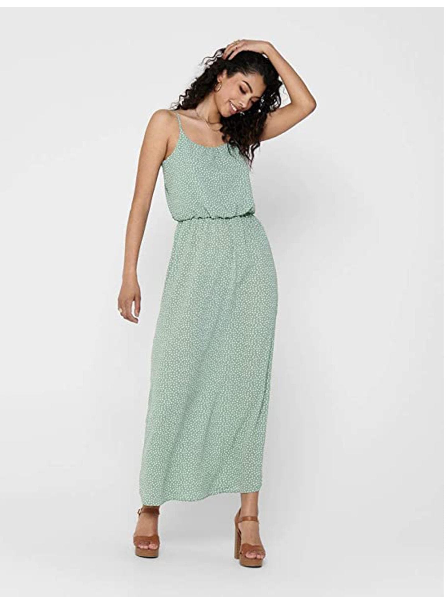mintgrünes Maxikleid mintgrünes Maxikleid