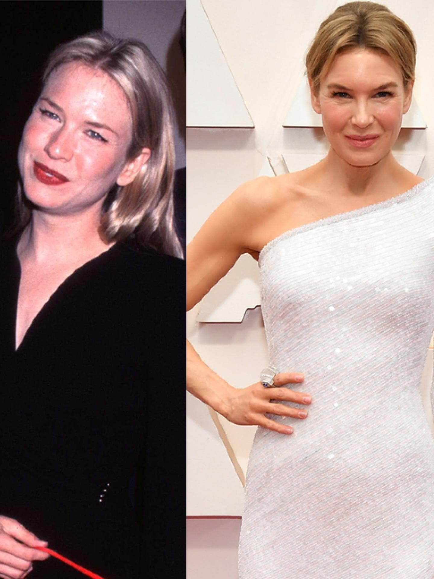 Renèe Zellweger frueher heute Renèe Zellweger frueher und heute