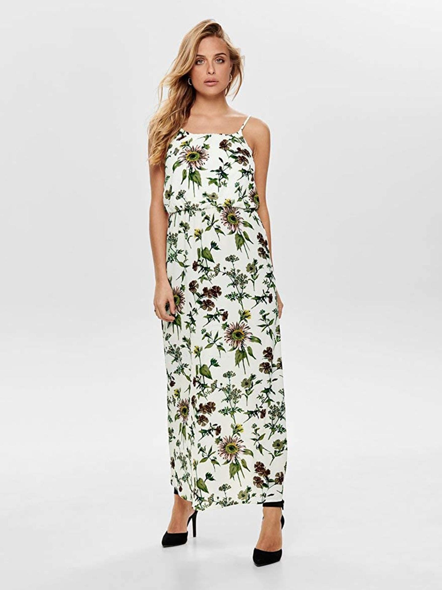 Maxikleid mit Blumen
