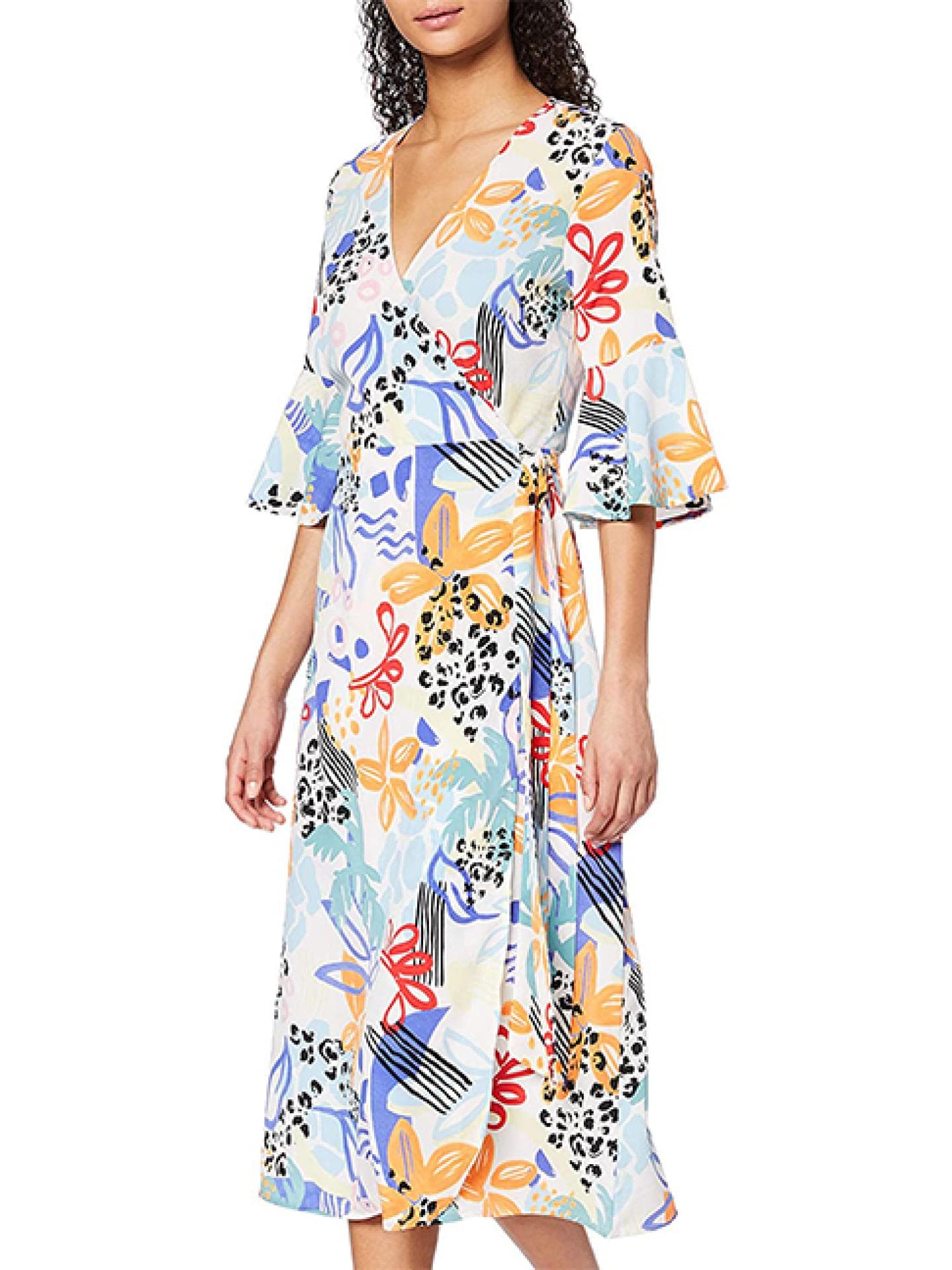 Sommerkleid bunt Print