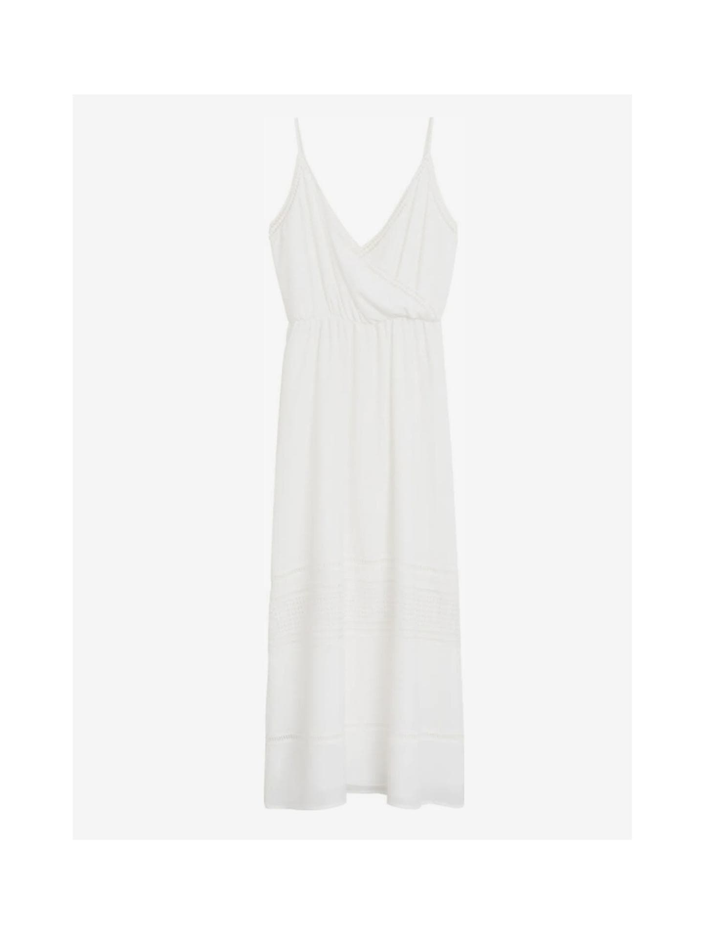 MANGO Kleid 'mariona-i' weiß