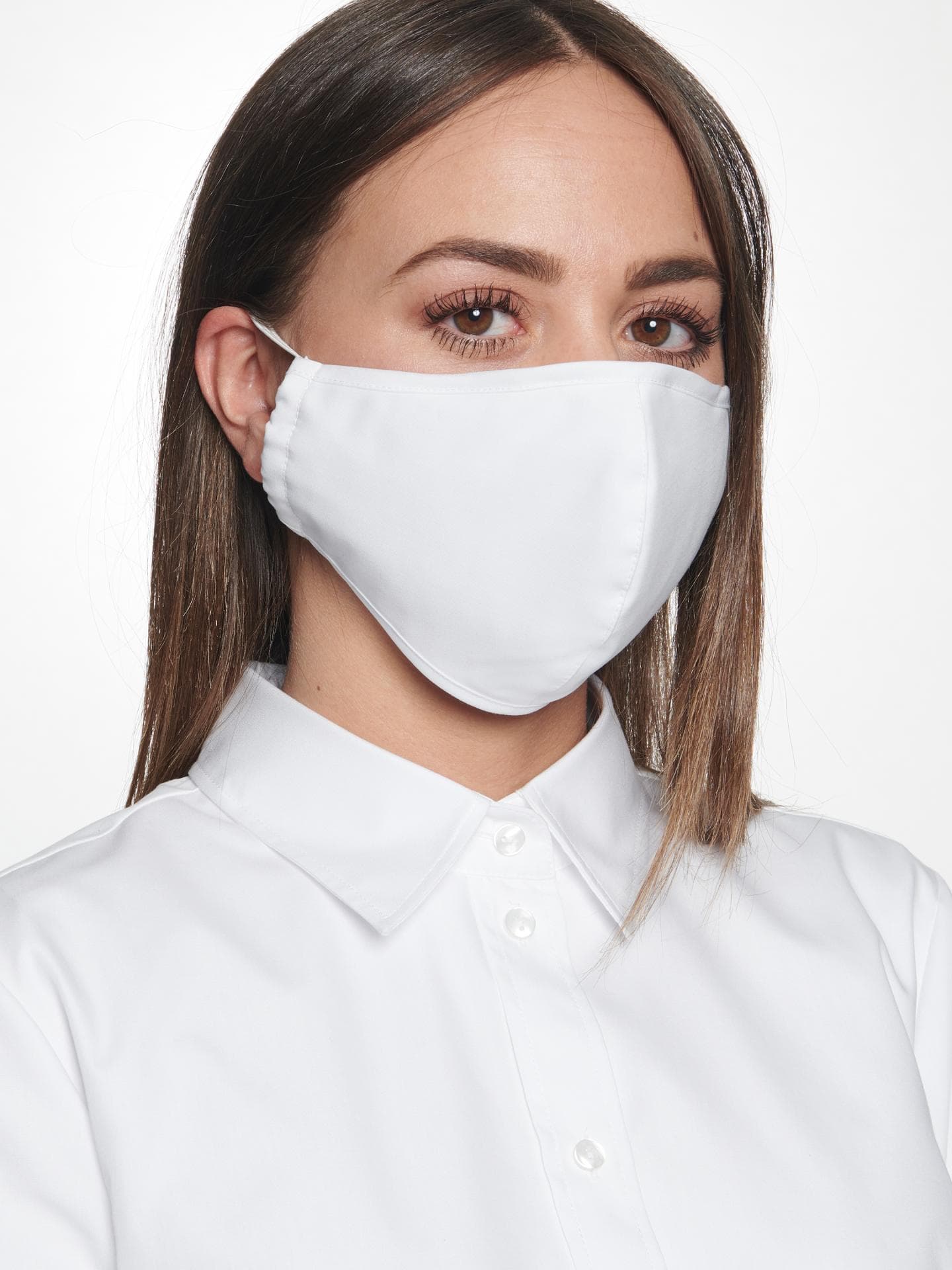 Seidensticker Maske weiß