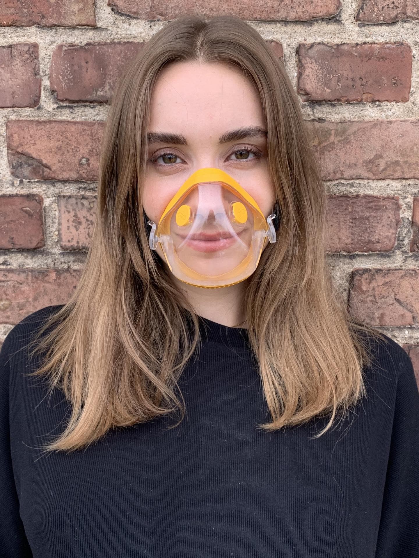 Transparente Atemschutzmasken
