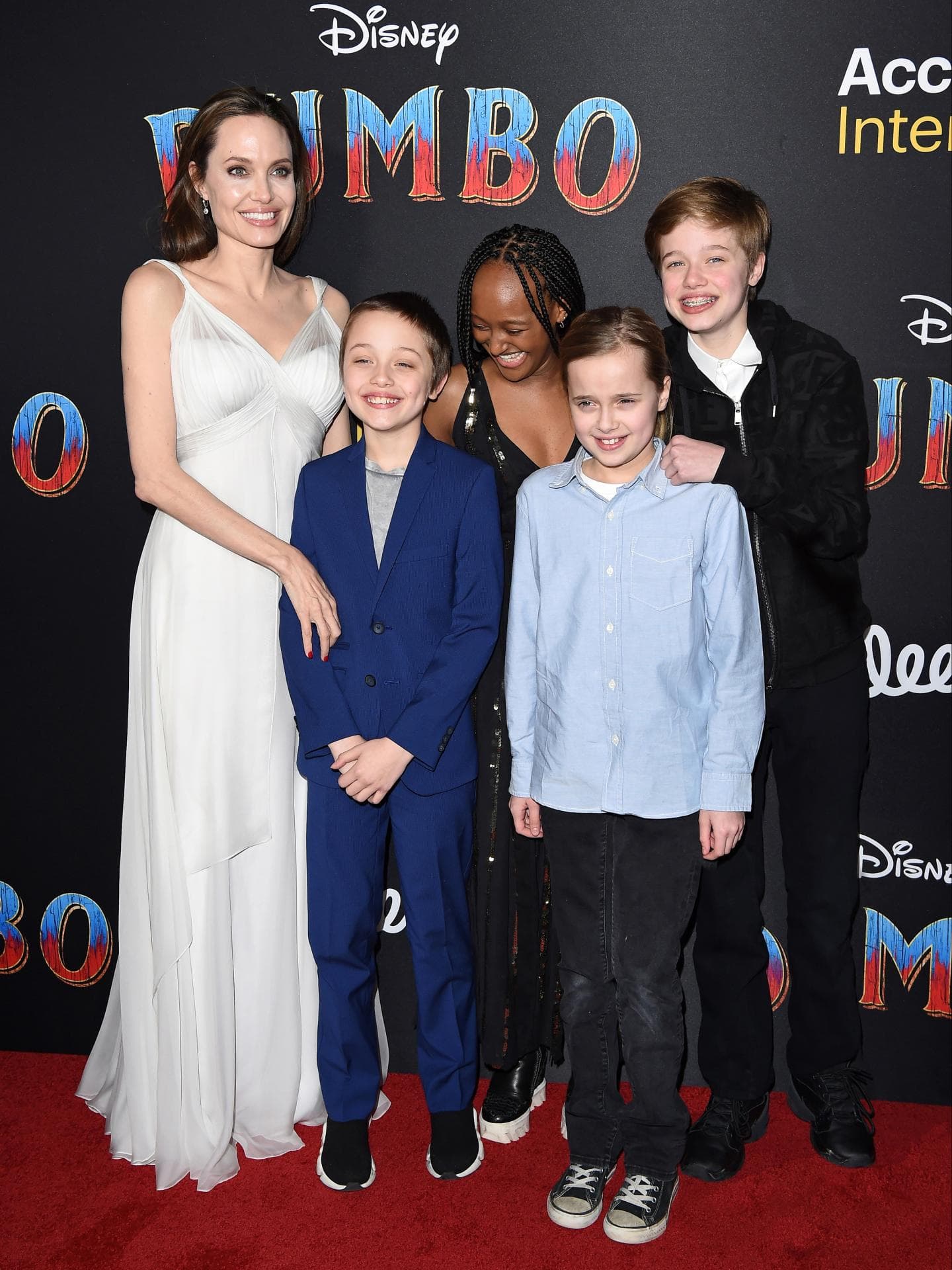 Angelina Jolie Shiloh, Zahara, Knox, Vivienne