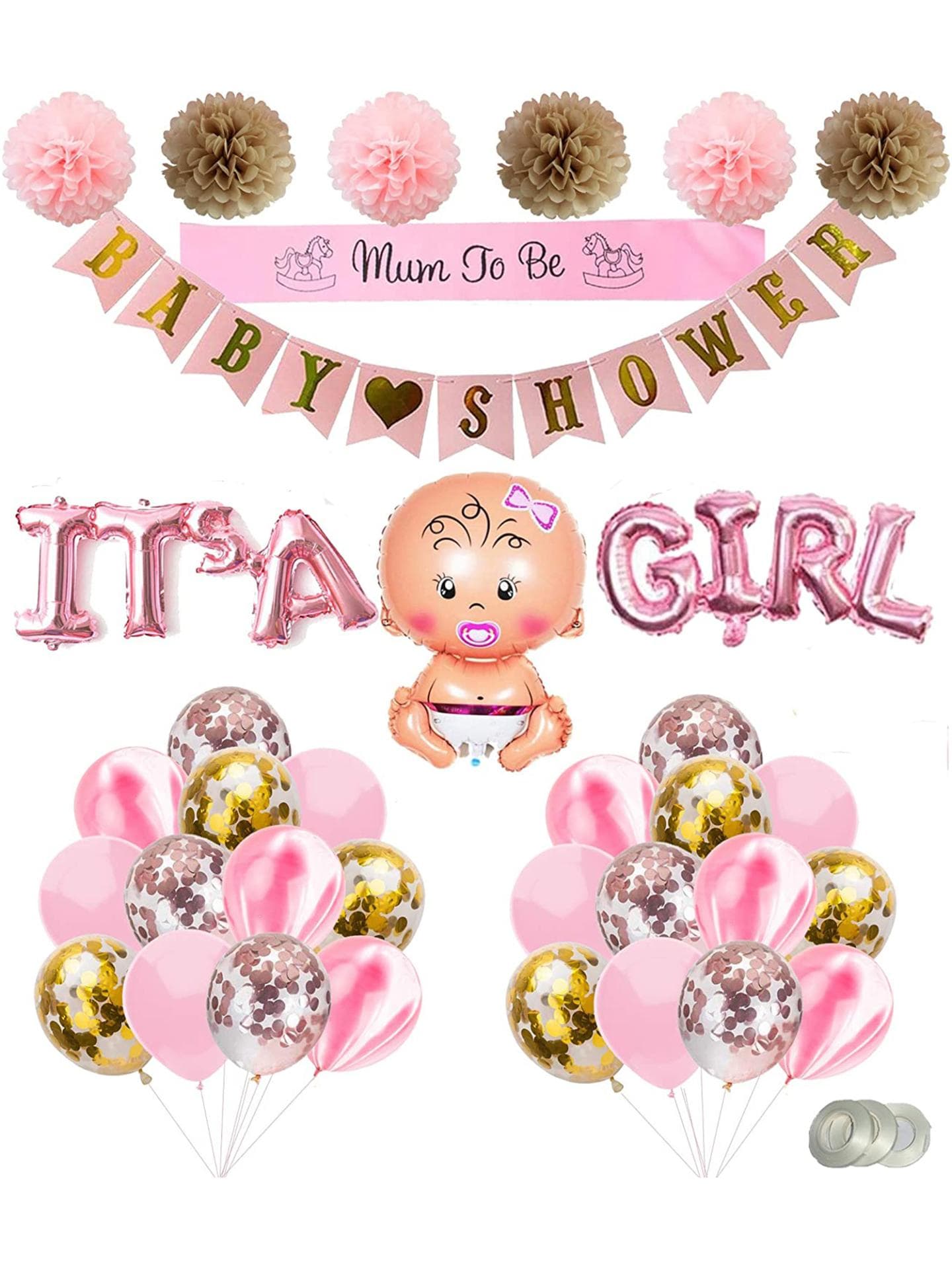 Deko-Set "Its a girl"
