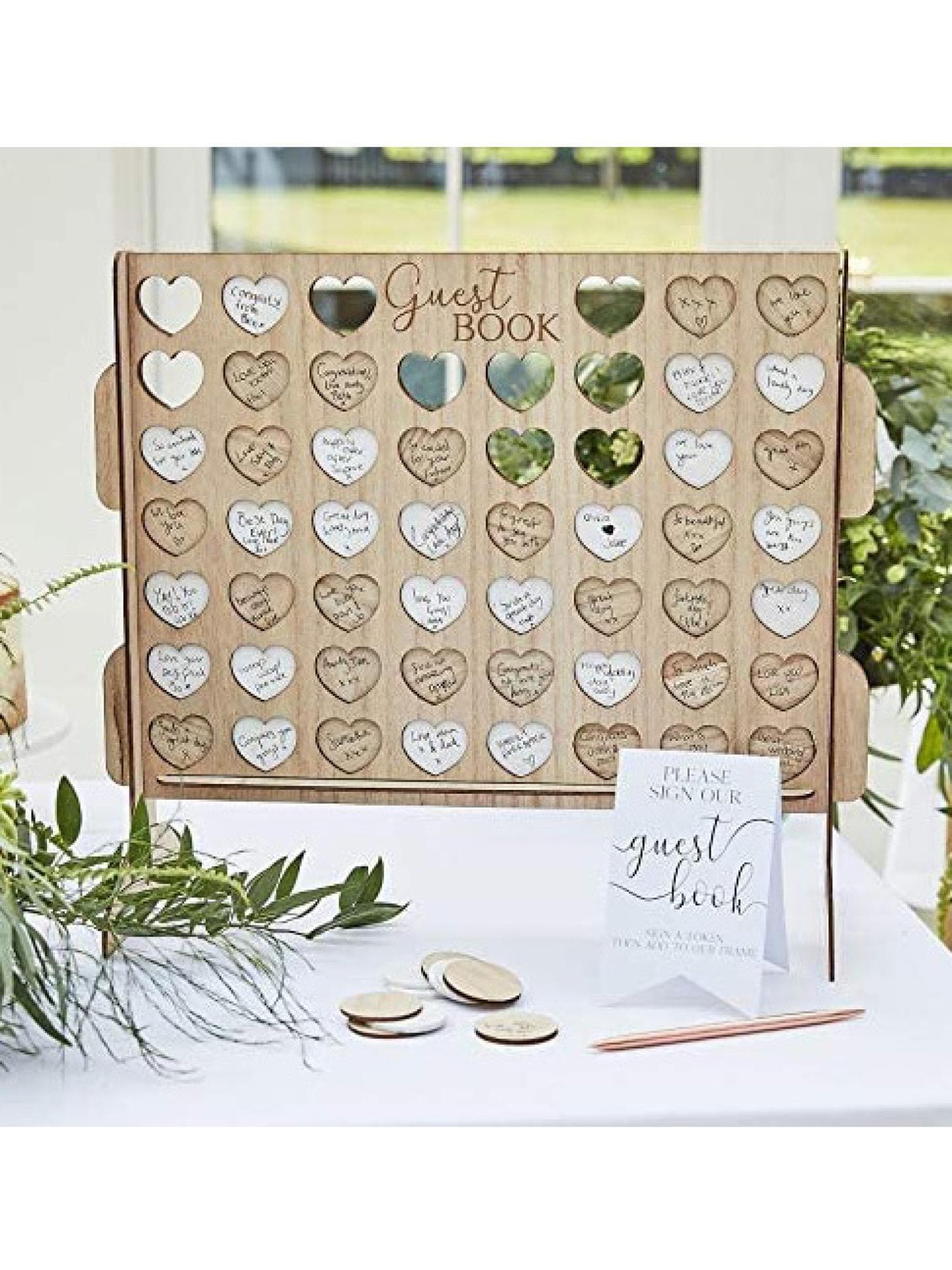 Gästebuch Hochzeit Vier Gewinnt
