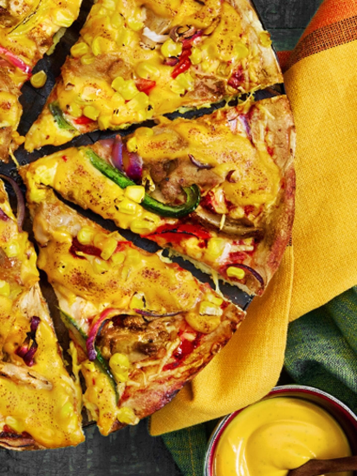 Domino's vegane Pizza