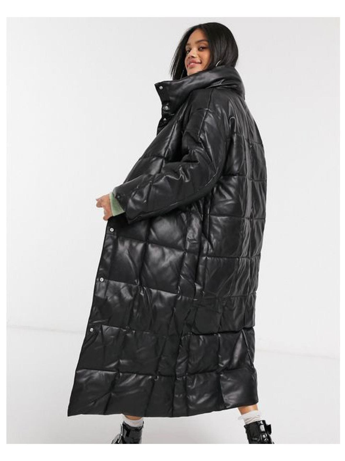 Gesteppter Mantel Asos