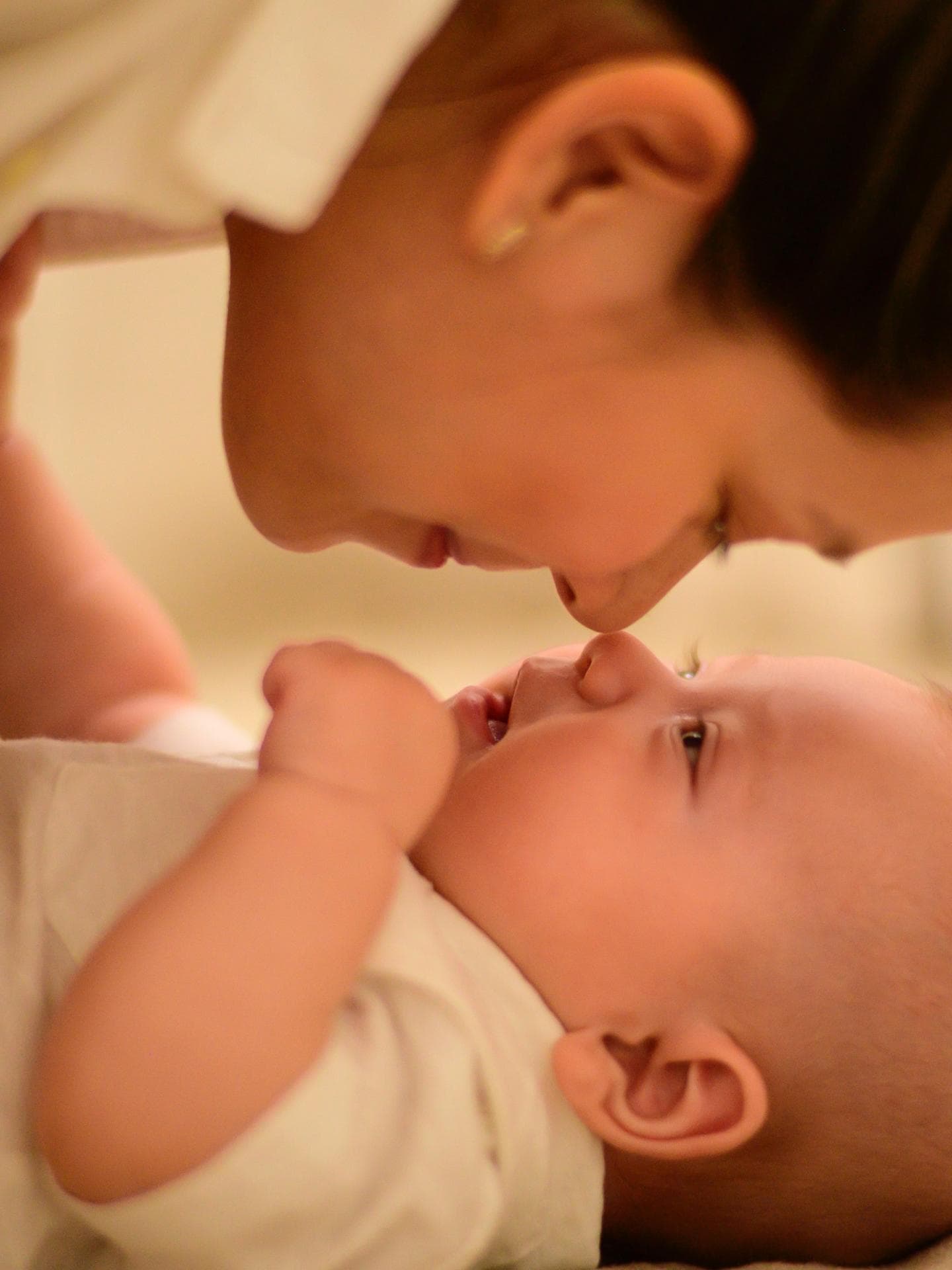 Mama und Baby 