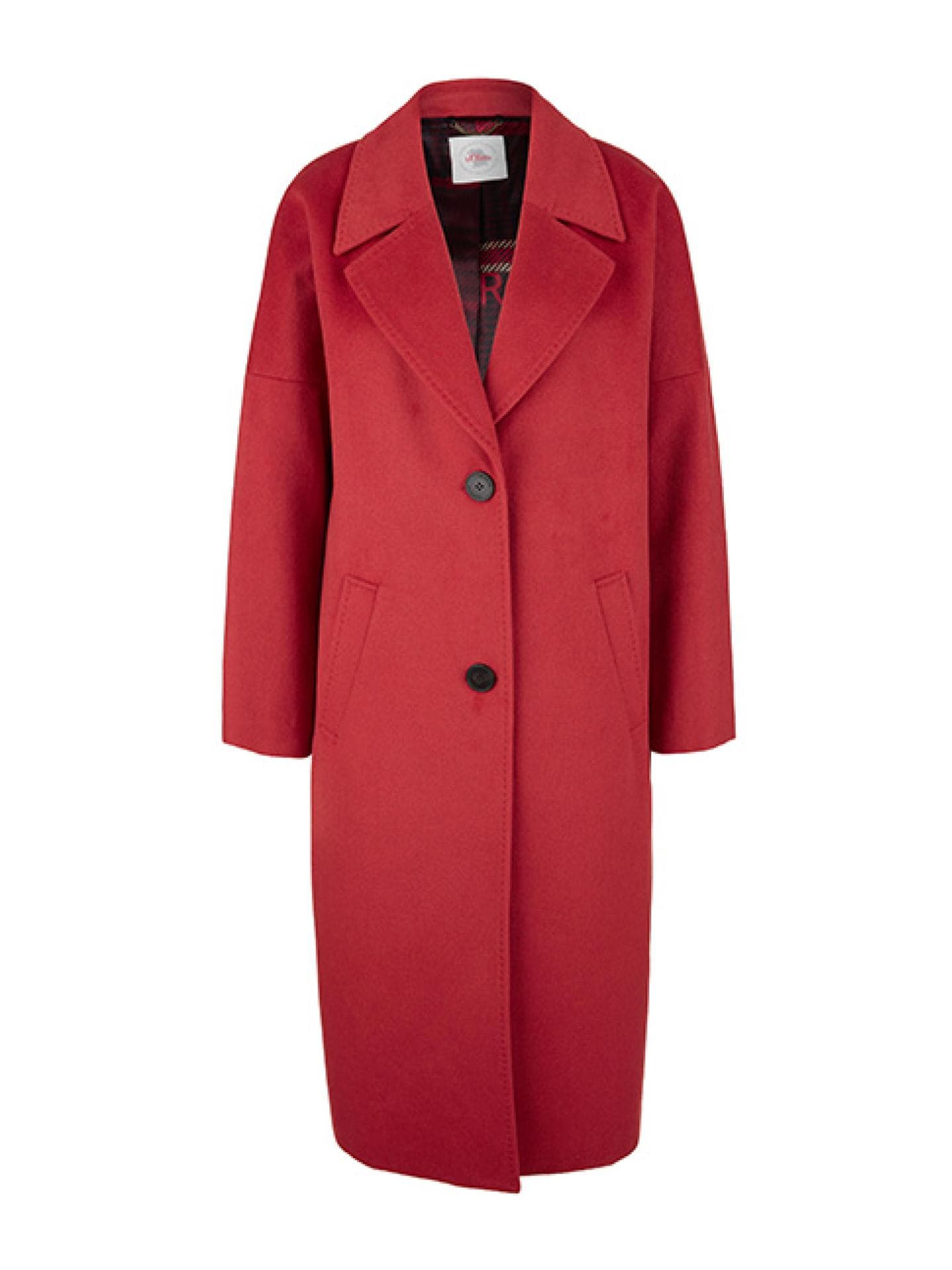 Roter Mantel S.Oliver