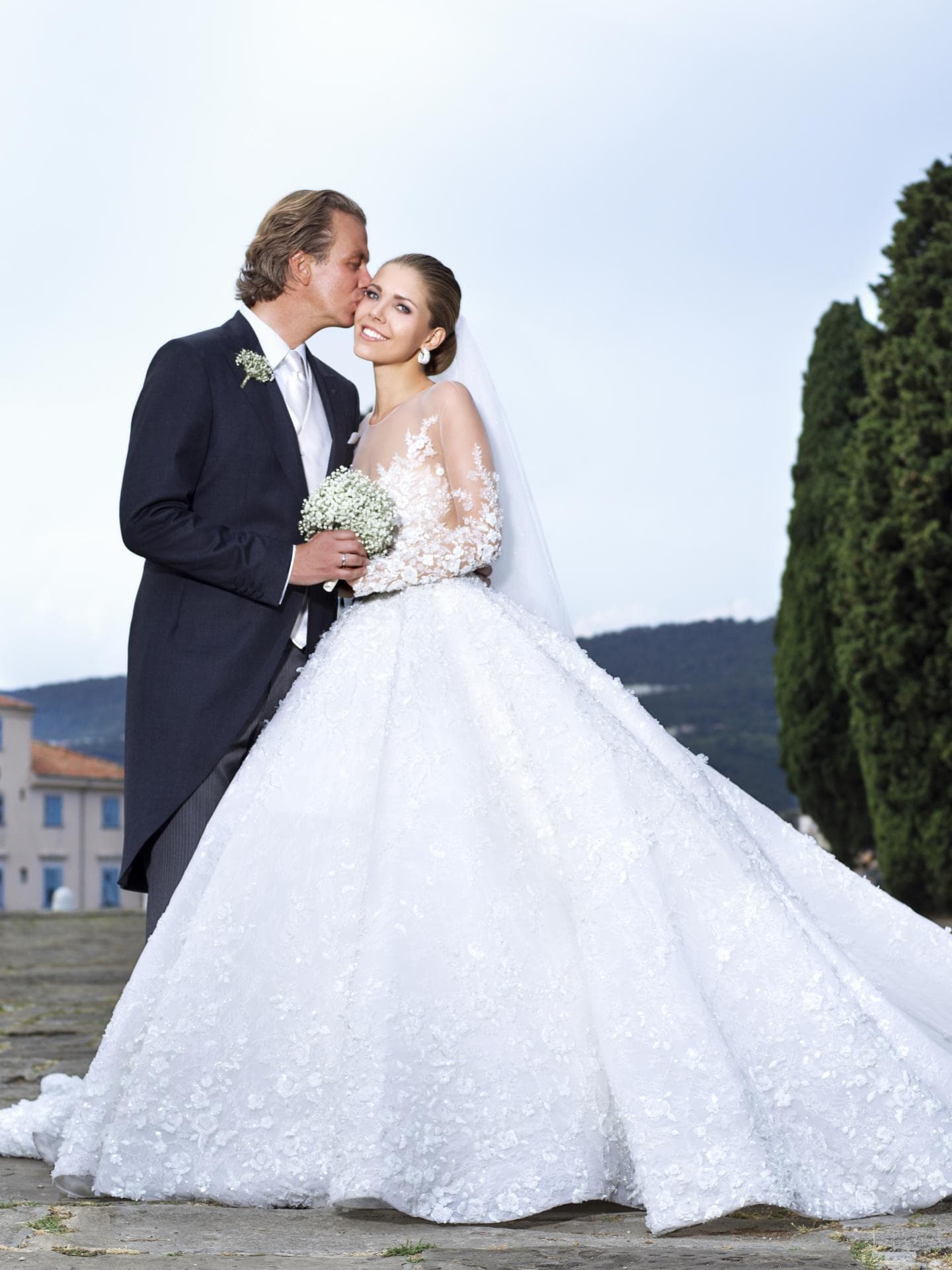 Victoria Swarovsk mit Ehemann Werner Mürz