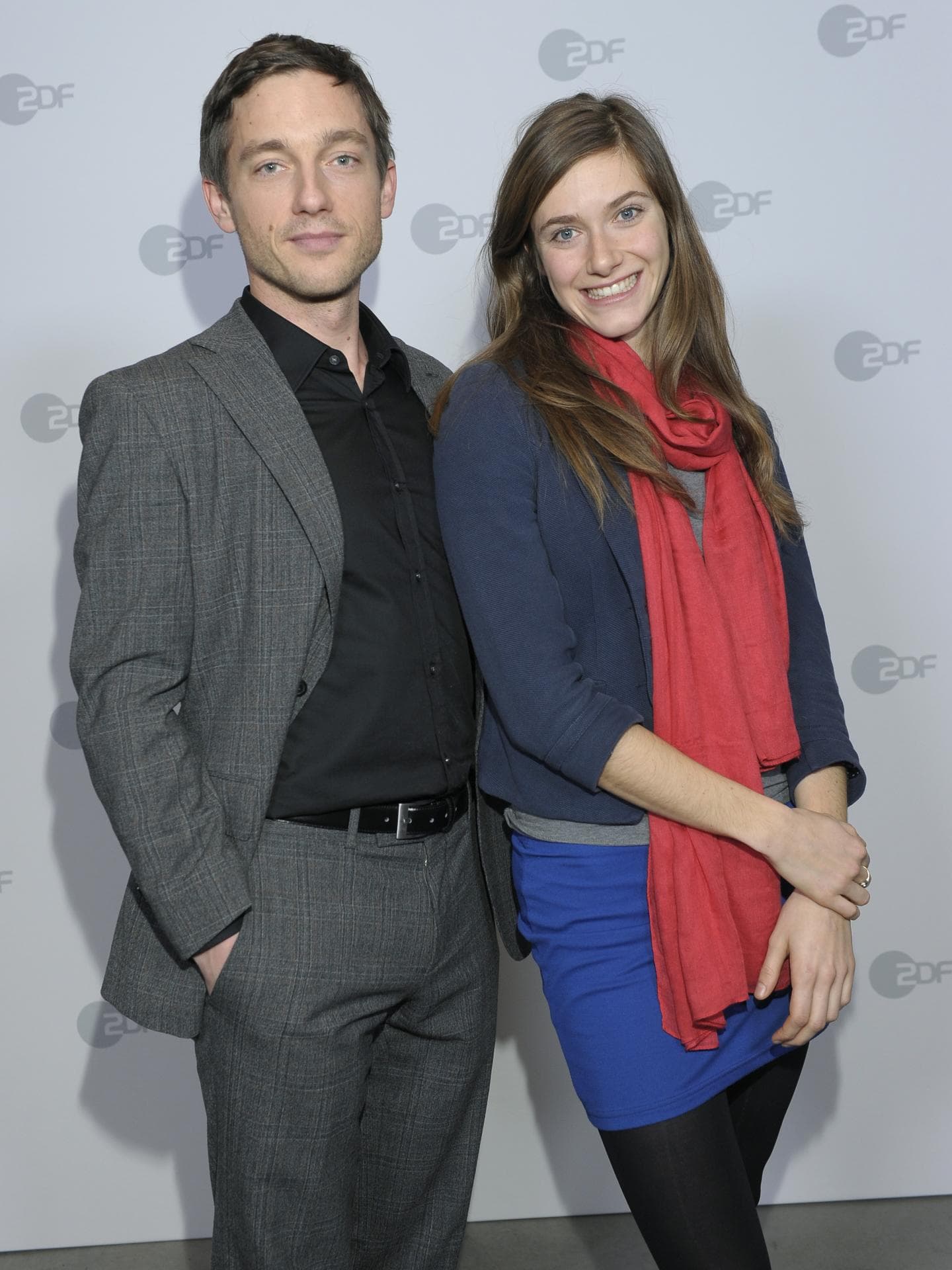 Volker Bruch und Miriam Stein