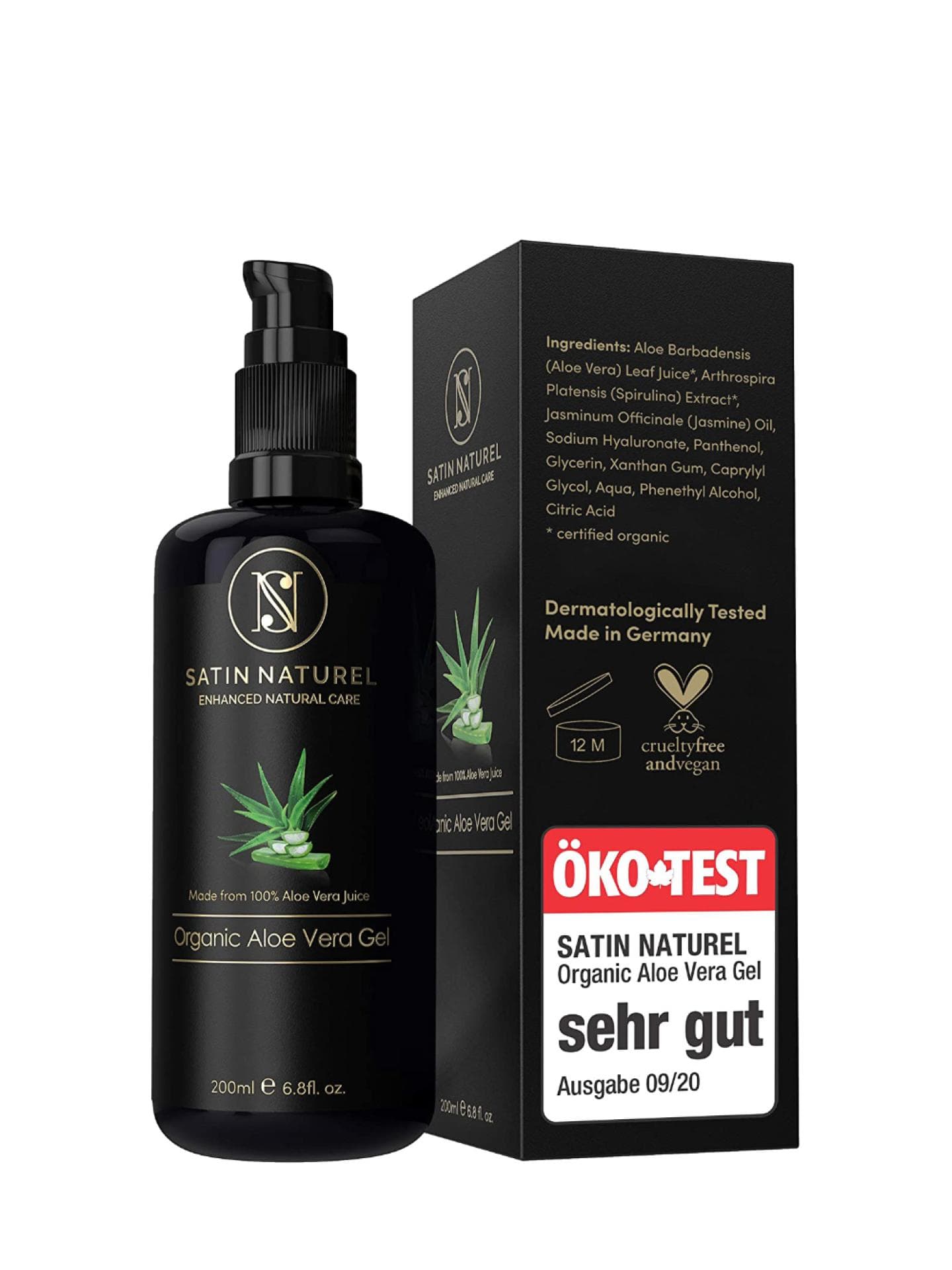 Aloe vera gel Aloe vera gel