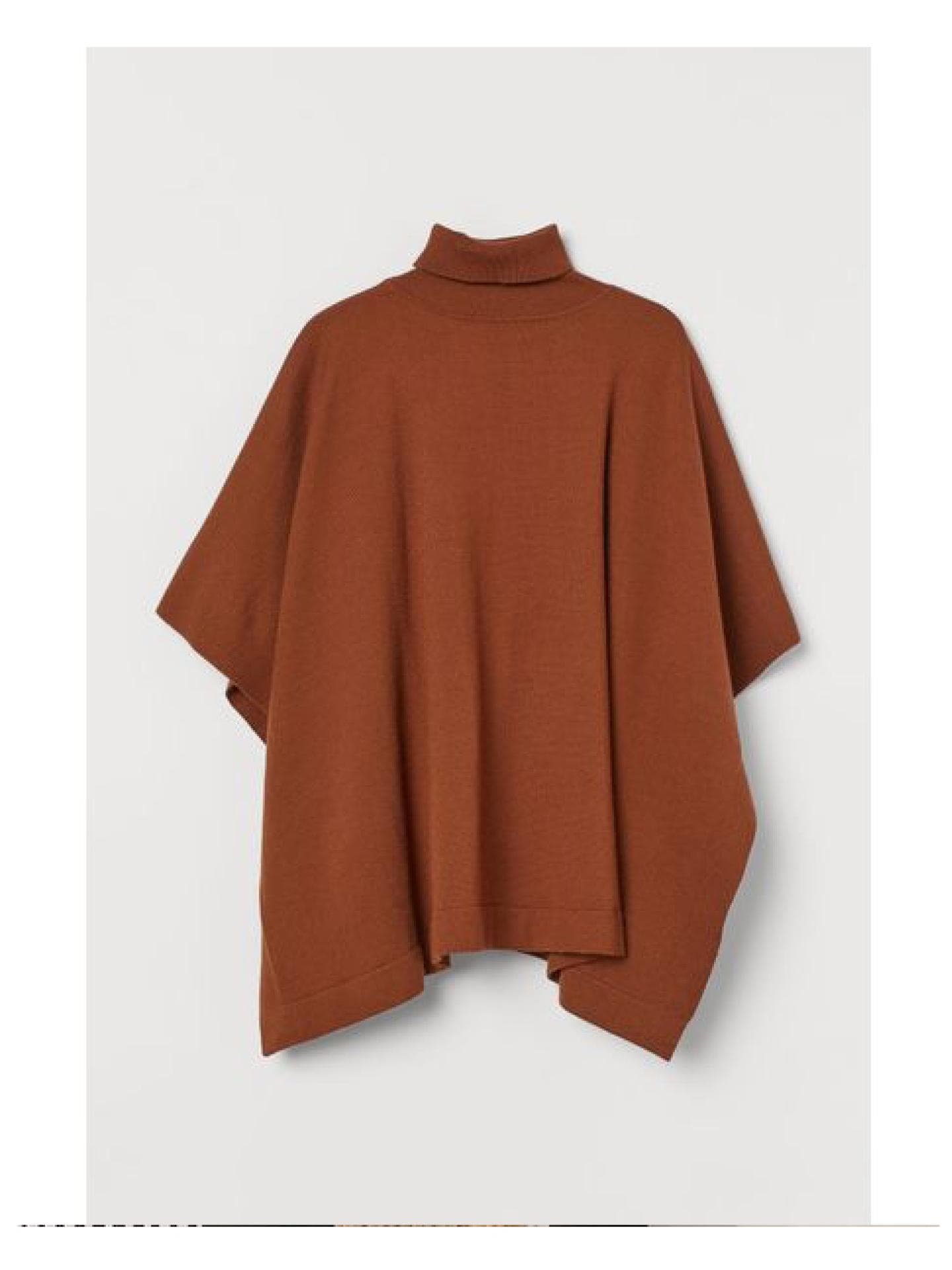 Poncho braun H&M