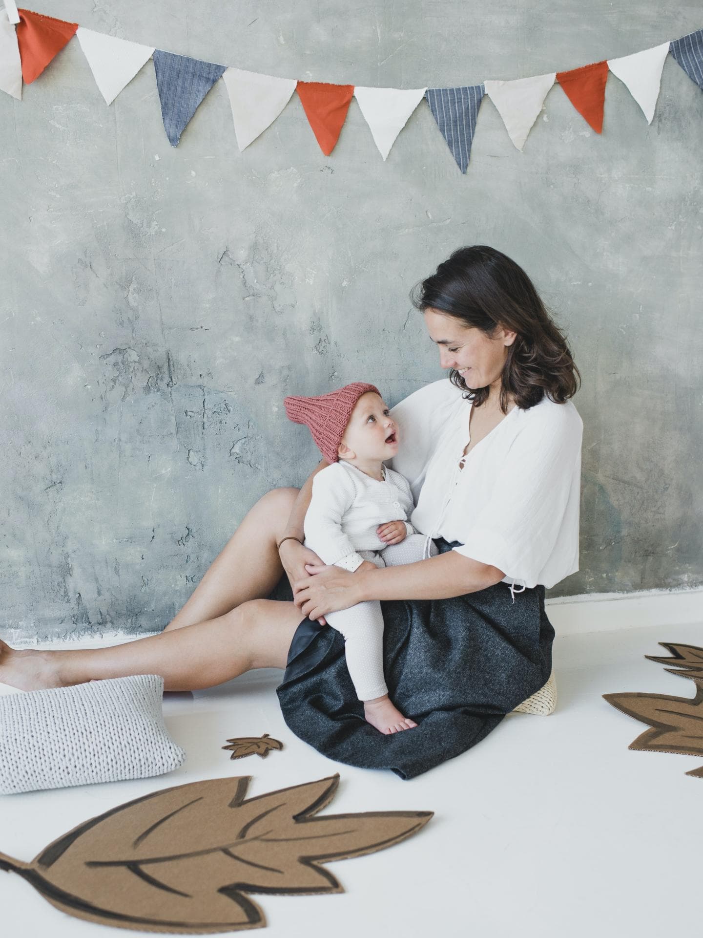 Baby und Mutter