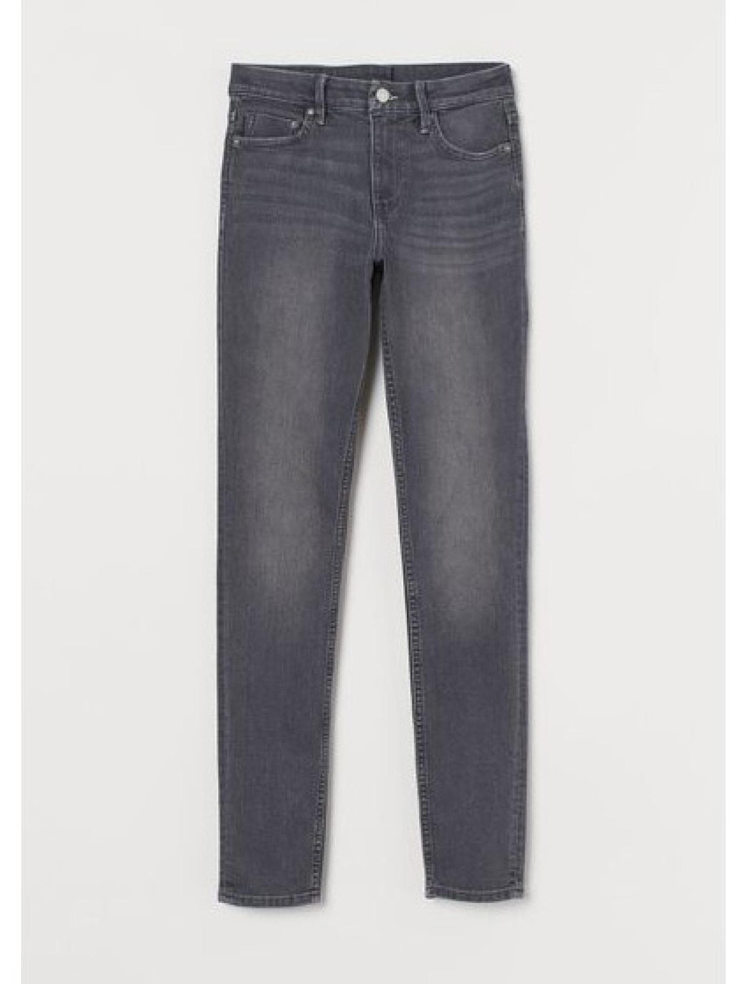 Skinny Jeans grau H&M