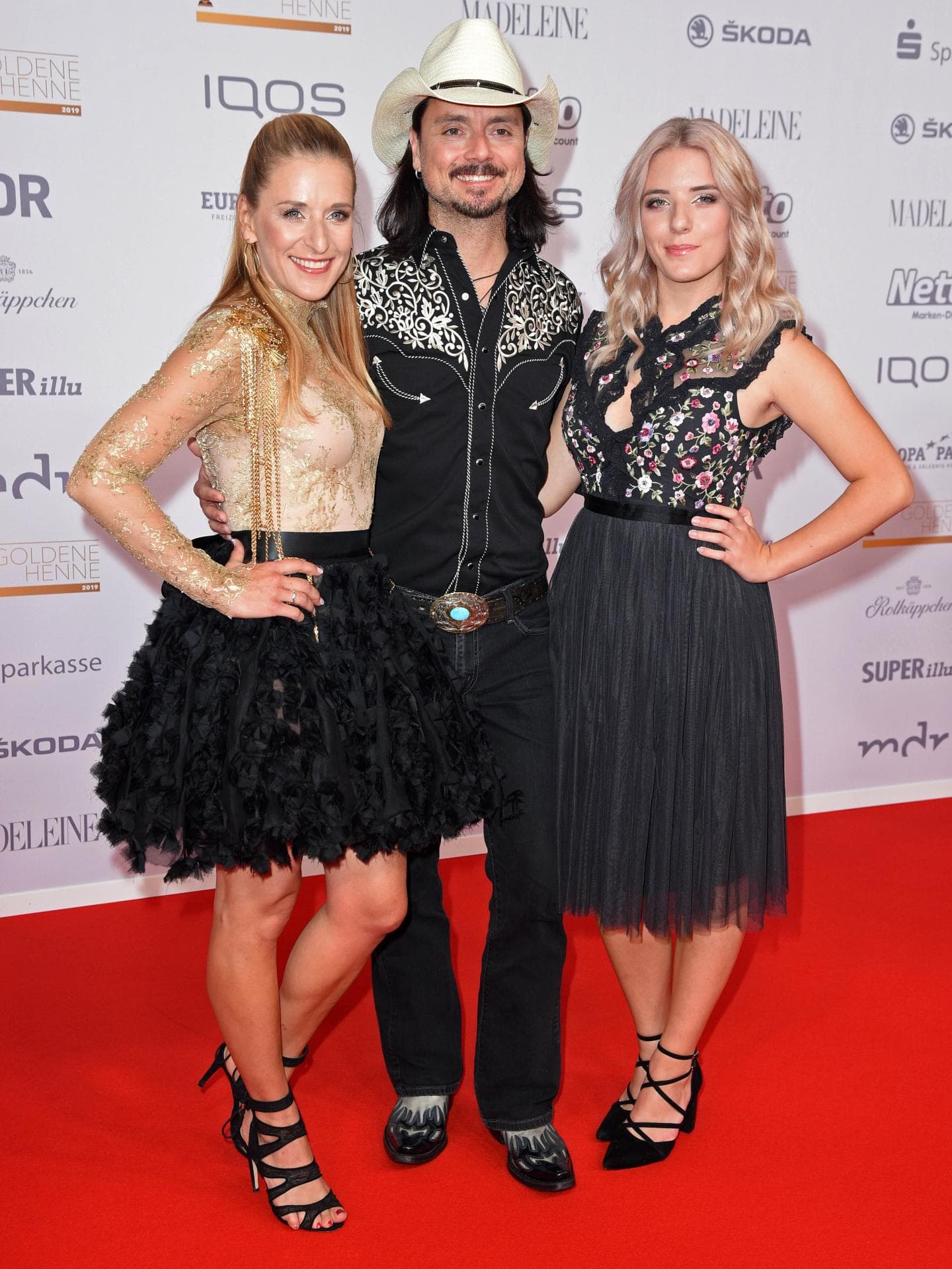 Stefanie Hertel, Johanna Mross und Lanny Lanner