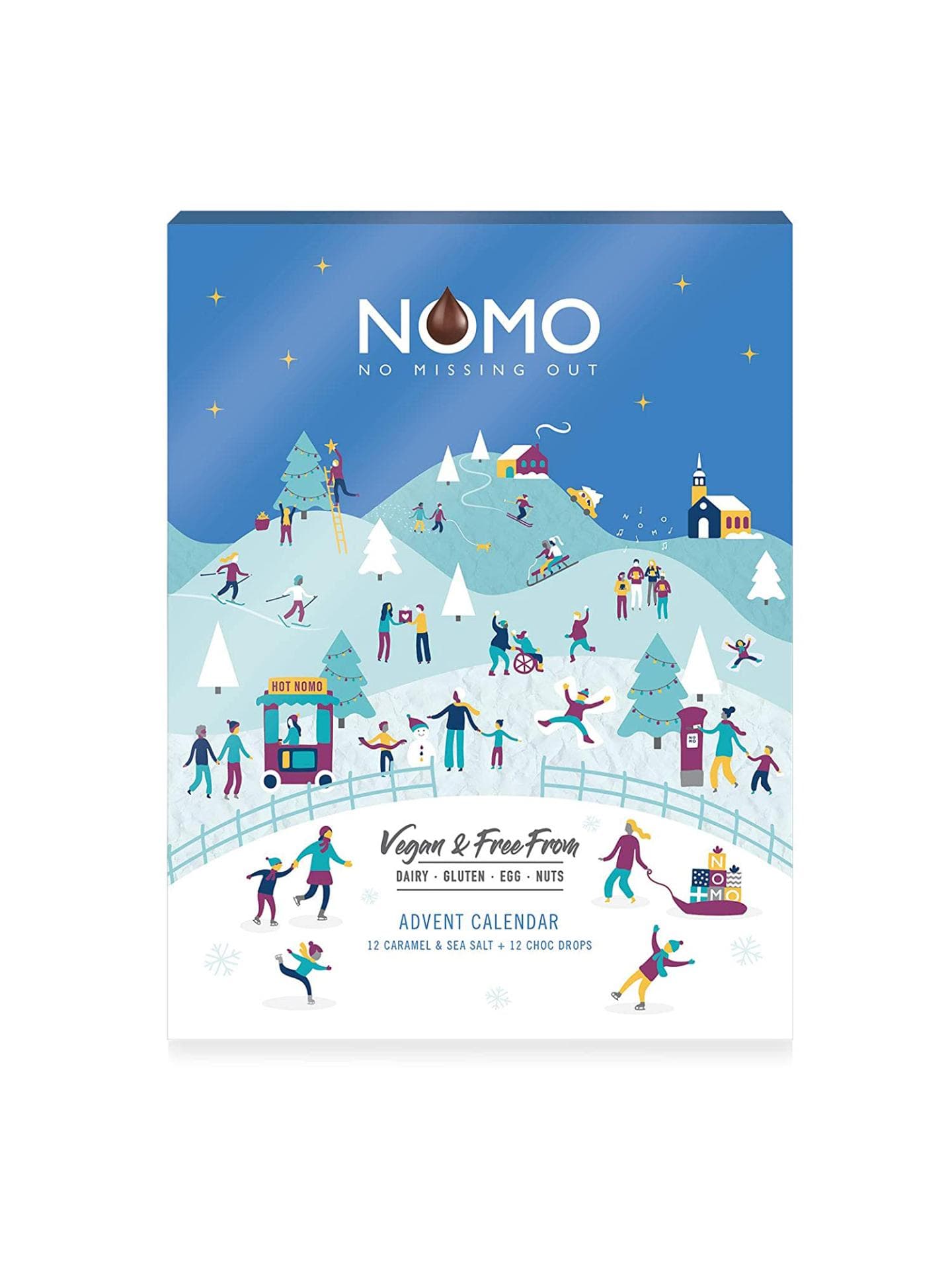 Veganer Schoko-Adventskalender