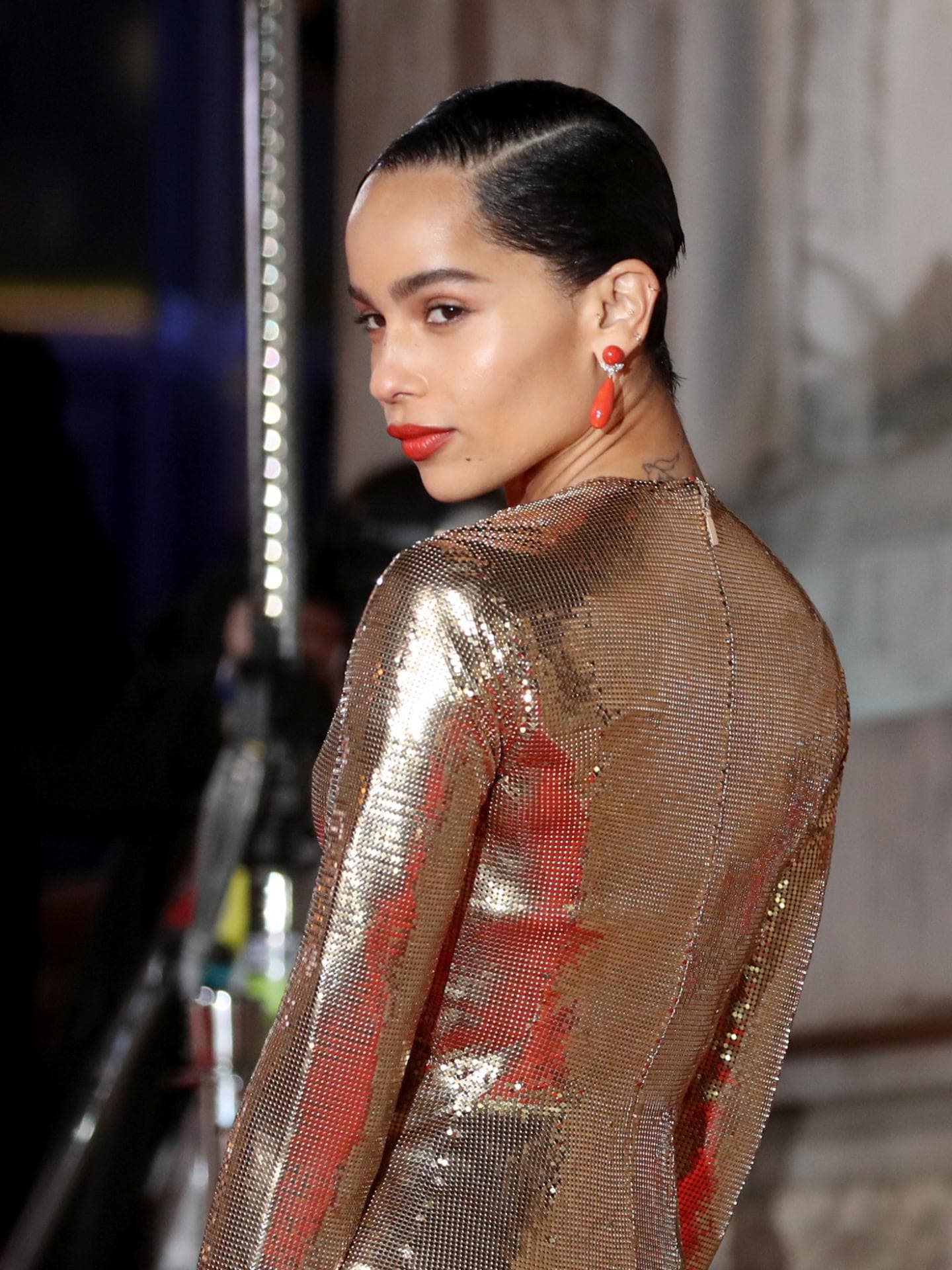 Zoe Kravitz Trim Pixie 