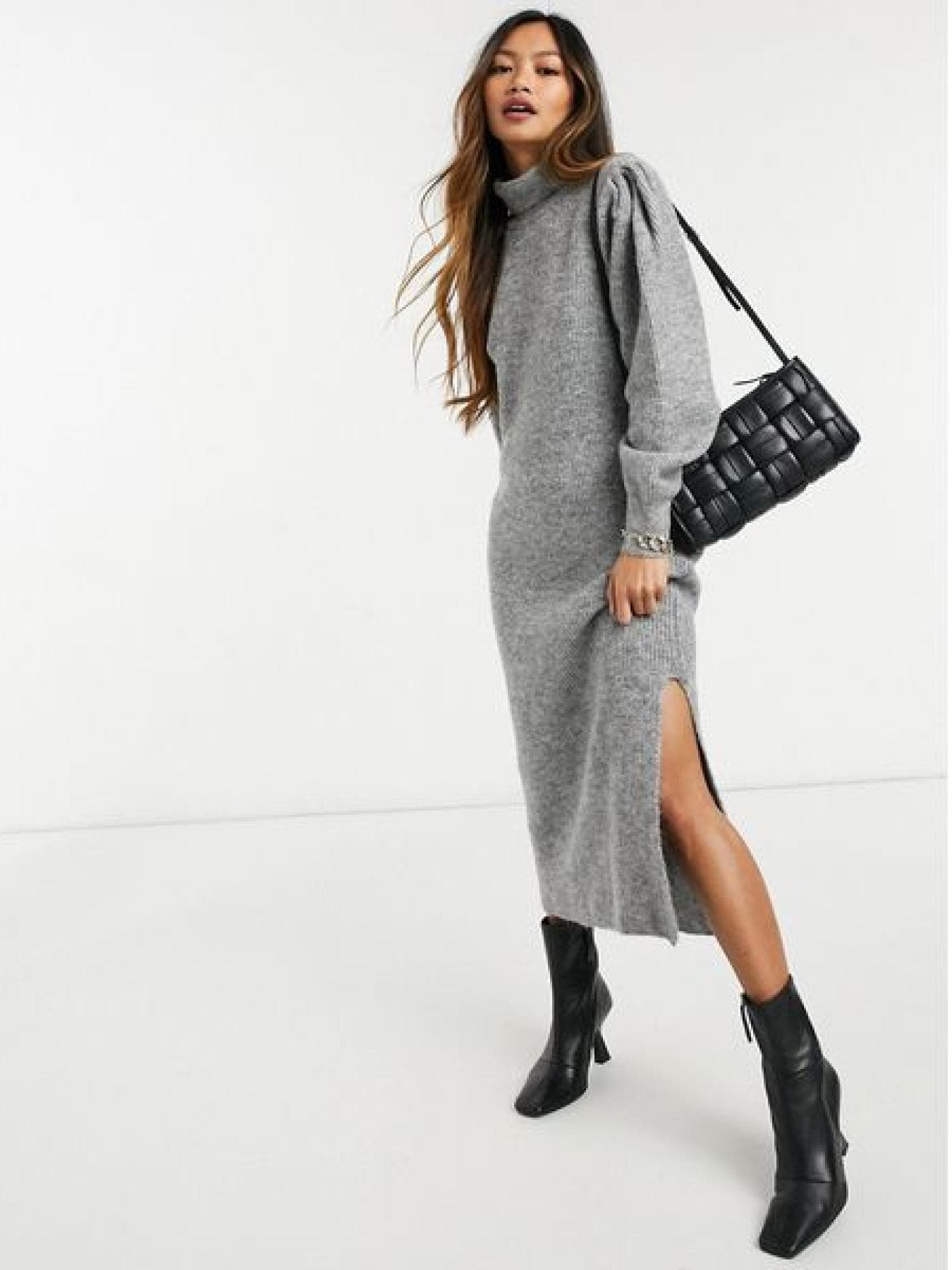 Loungkleid aus Strick