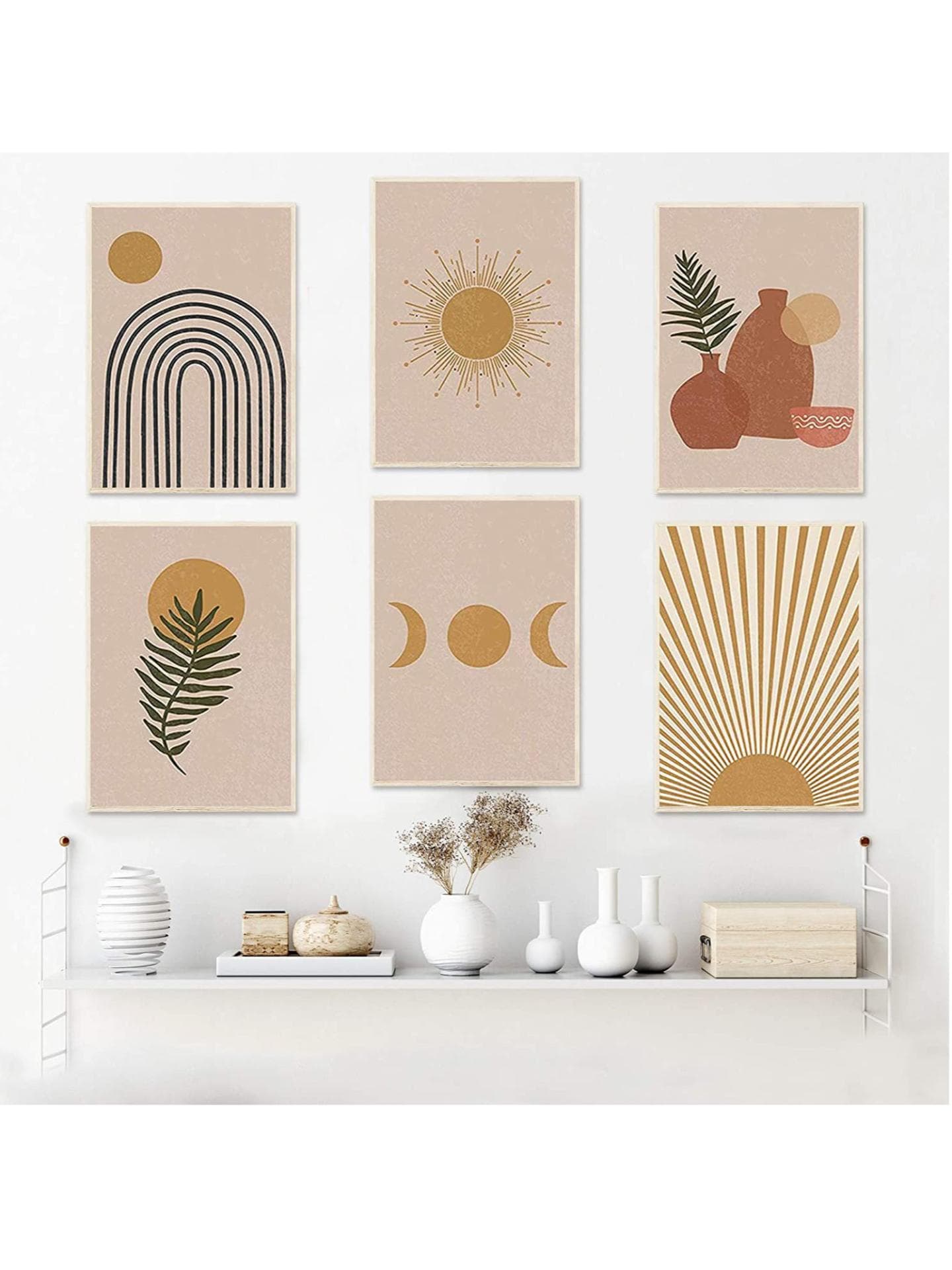 Set aus 6 Bildern