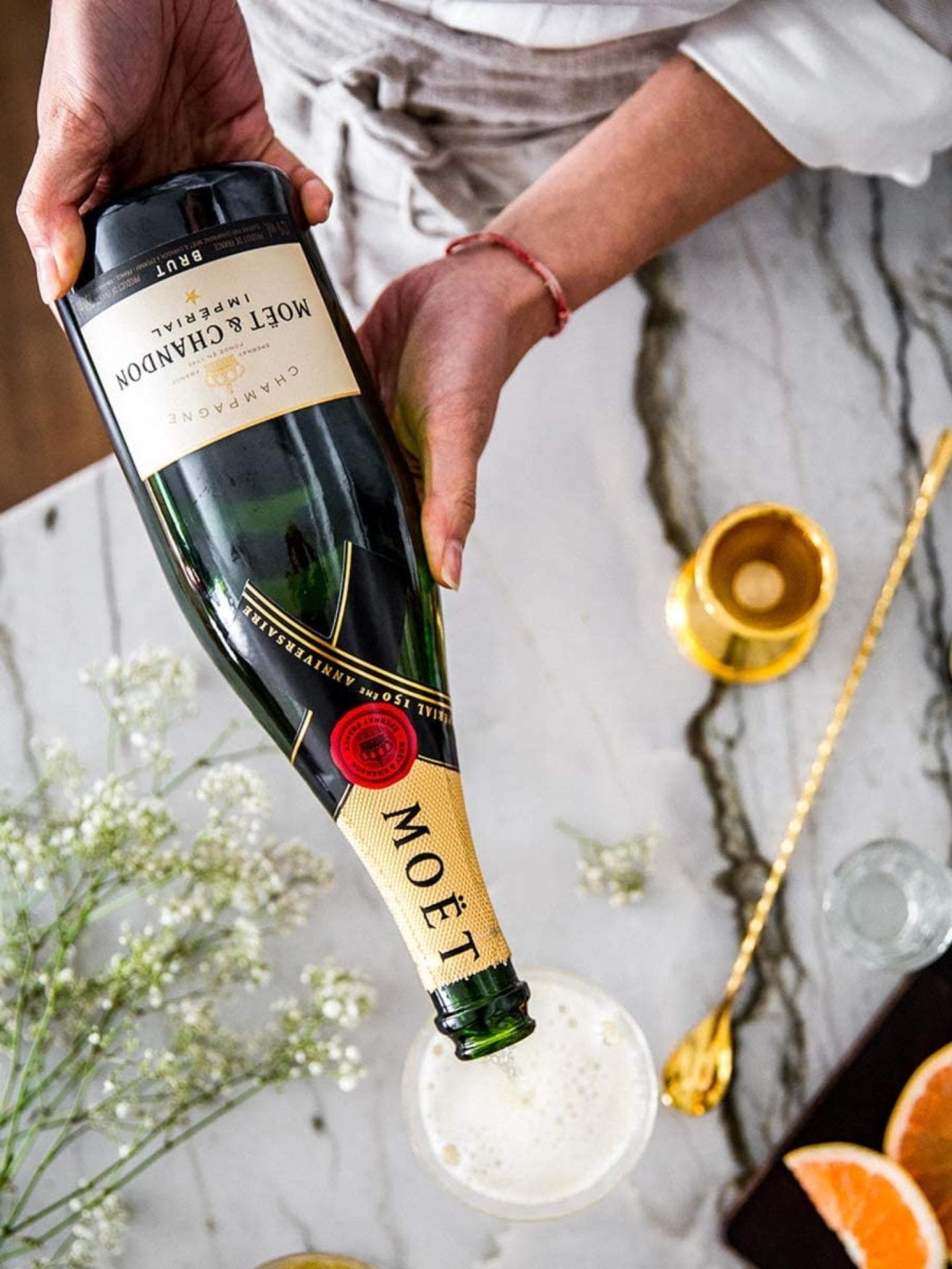 Geschenke-Tipps zum Valentinstag Champagner