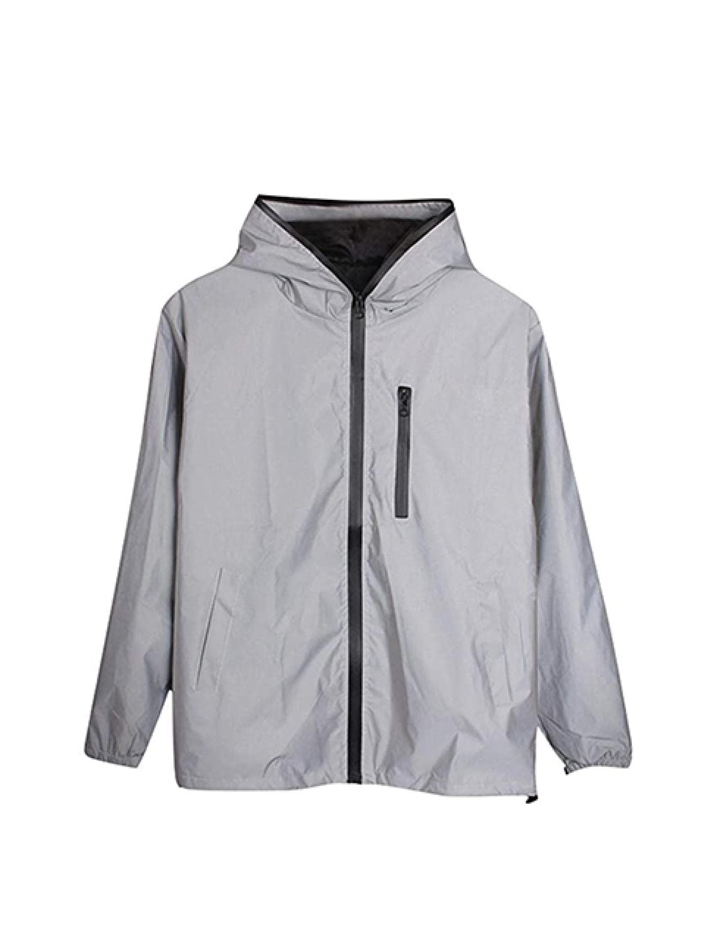 Jacke mit Reflektoren