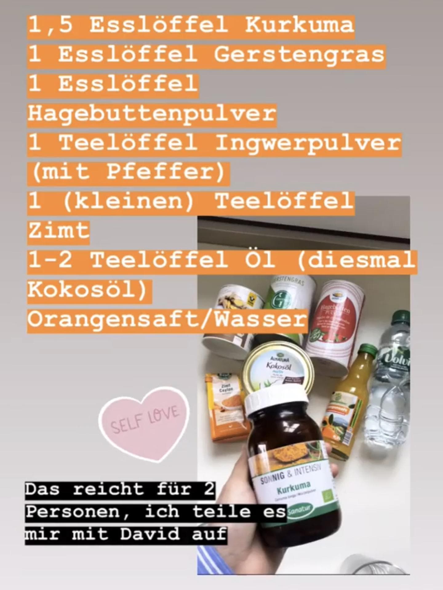 Goldene Milch Rezept