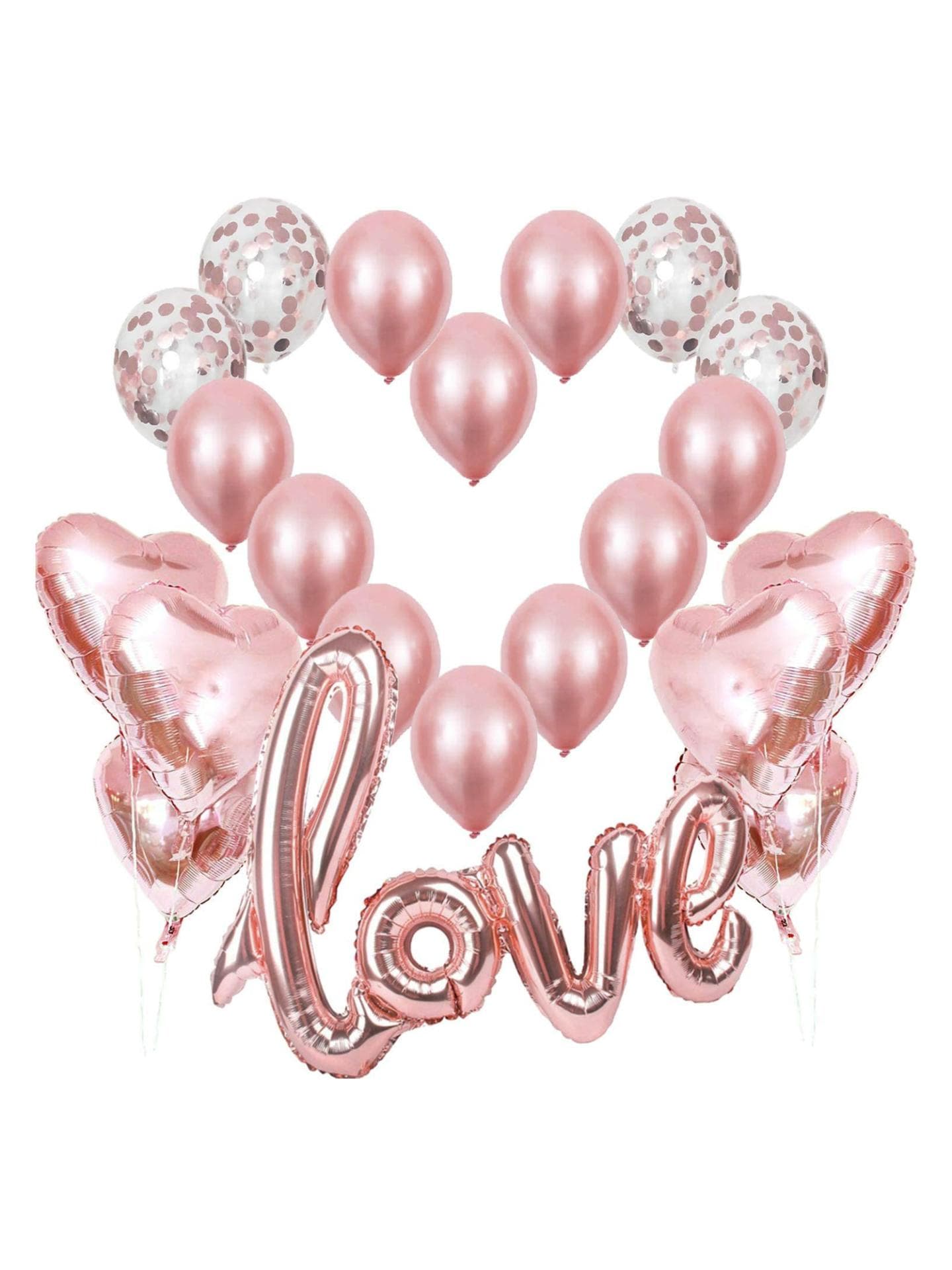 Valentinstag Deko Luftballons