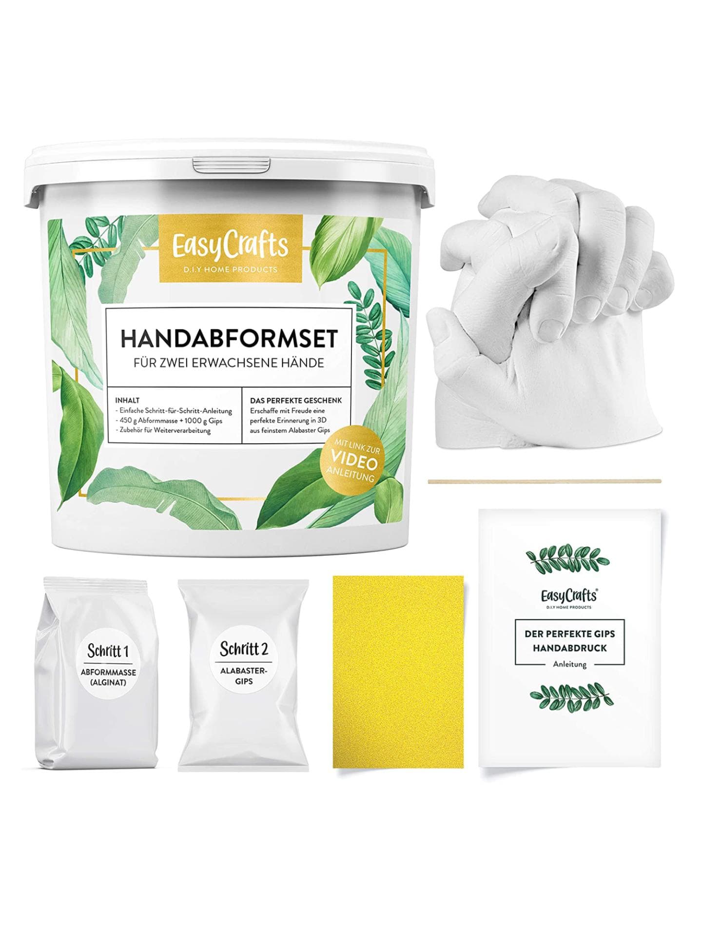 Valentinstag Geschenke für Männer Handabdruck Set