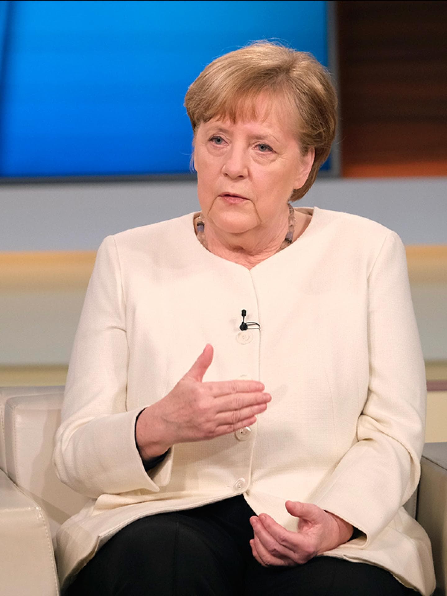 Angela Merkel bei Anne Will