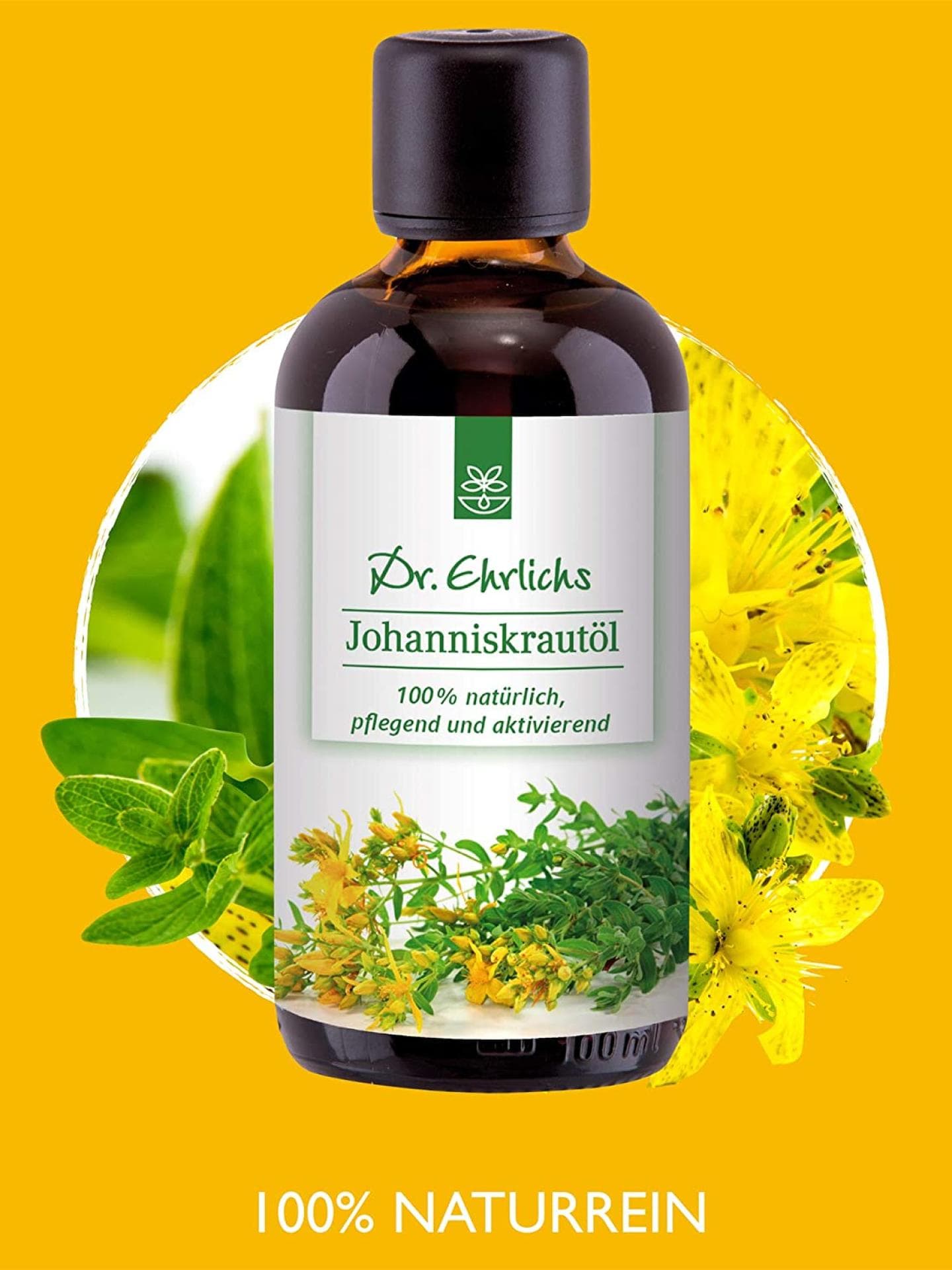Johanniskrautöl: Flasche von Dr. Ehrlichs