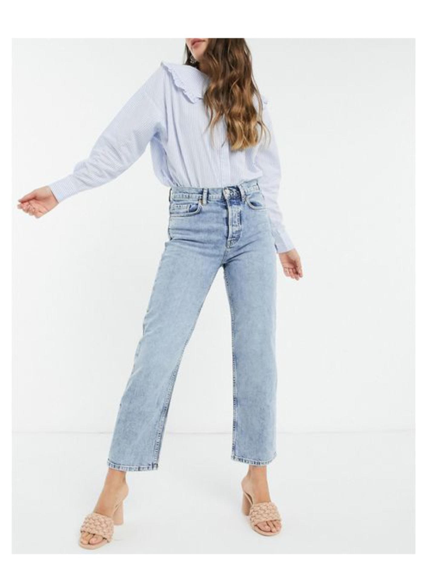 Jeans Straight Leg Mango 